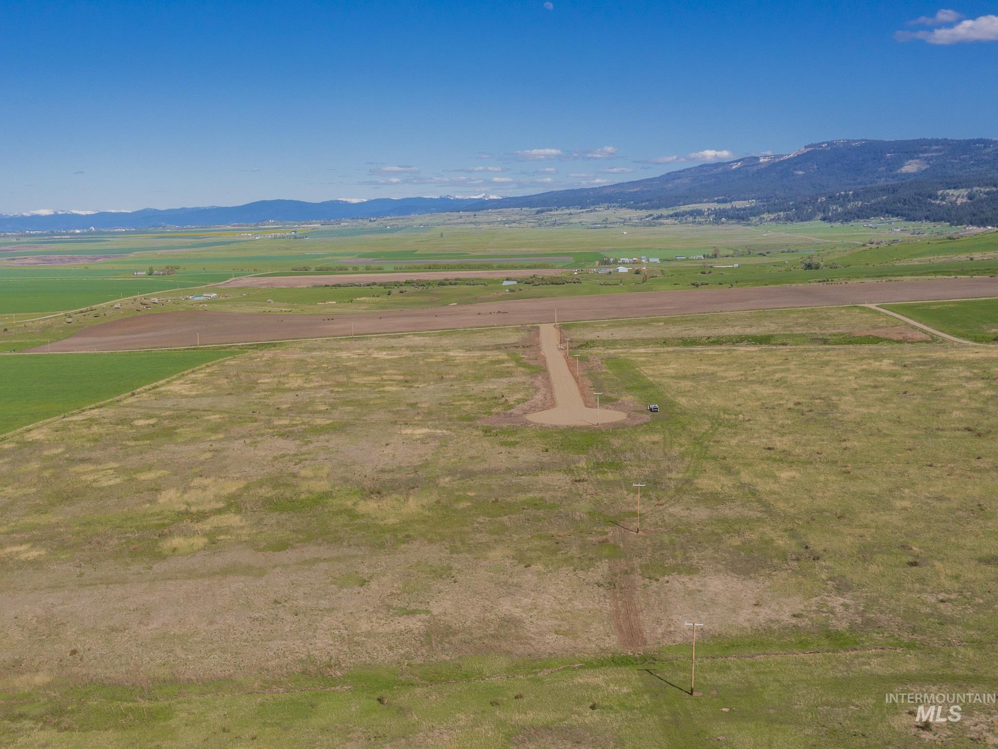 View of rural area featuring a mountain backdrop