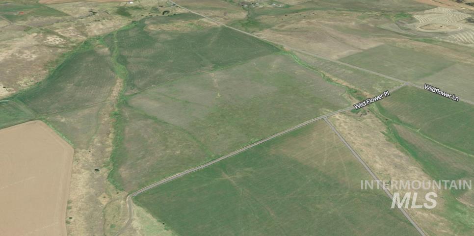 Aerial overview of property's location