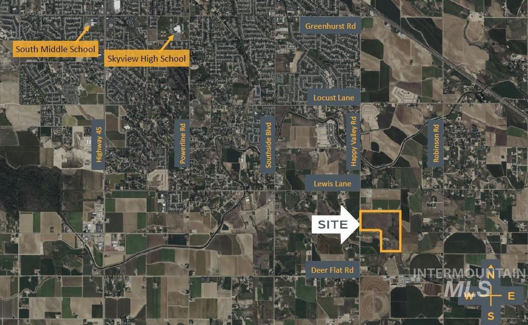 9466 Happy Valley, Nampa, Idaho 83686, Land For Sale, Price $3,552,180, 98961665