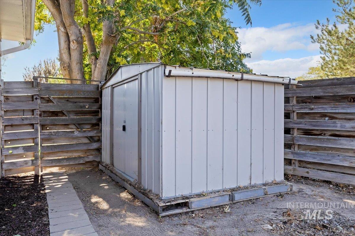 View of shed