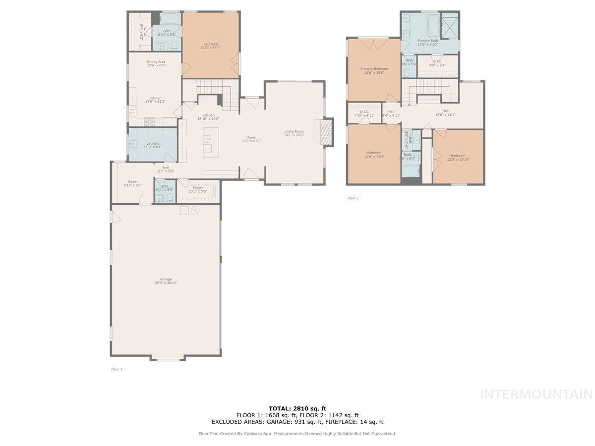 1357 N Truman Ave, Eagle, Idaho 83616, 4 Bedrooms, 3.5 Bathrooms, Residential For Sale, Price $845,000, 98961715