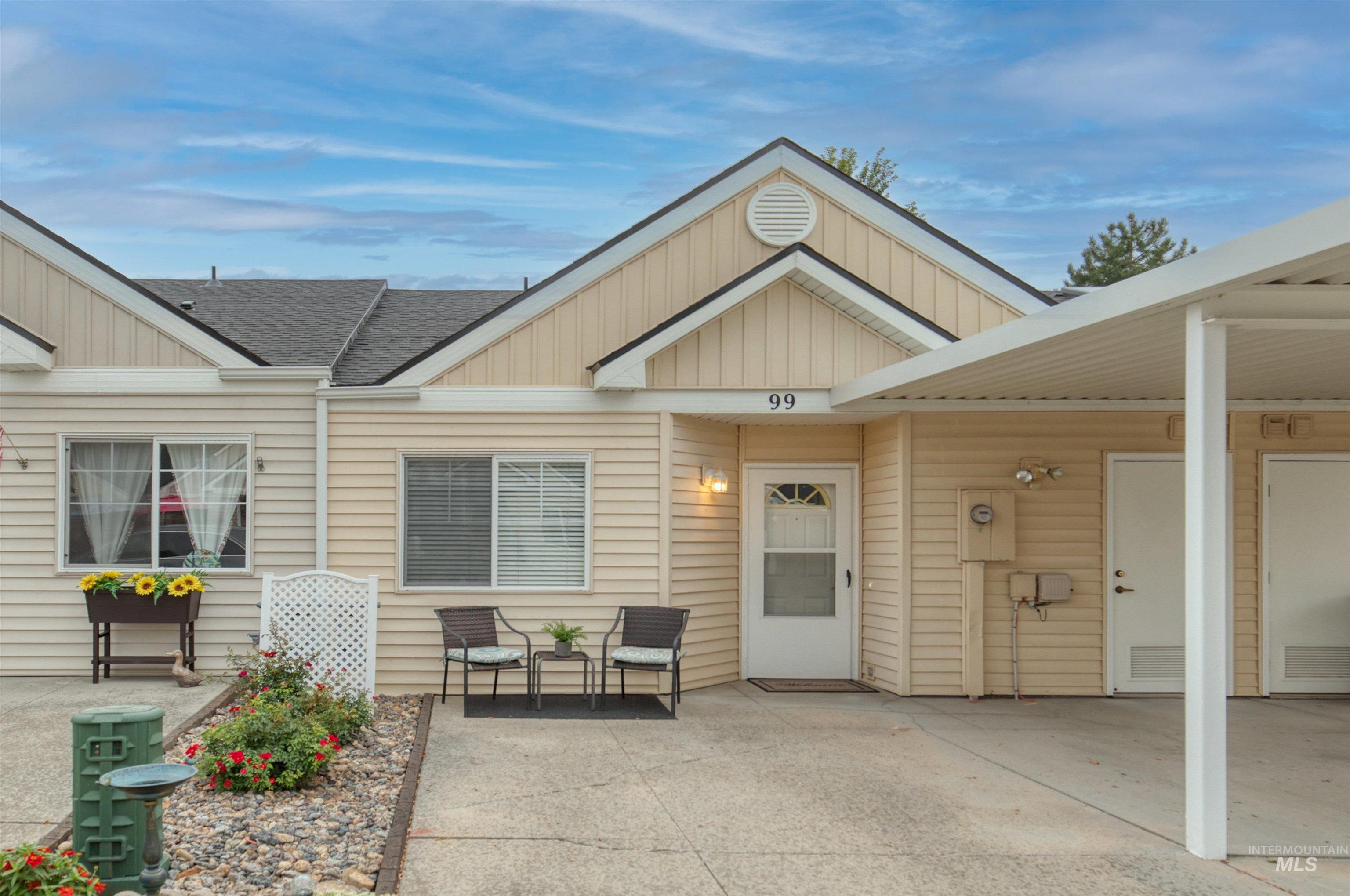 99 E Waterbury Ln, Meridian, Idaho 83646, 2 Bedrooms, 2 Bathrooms, Residential For Sale, Price $310,000, 98961721