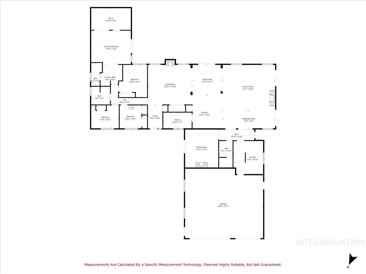 16801 Meadow Ln, Nampa, Idaho 83687, 4 Bedrooms, 3 Bathrooms, Residential For Sale, Price $1,590,000, 98961735