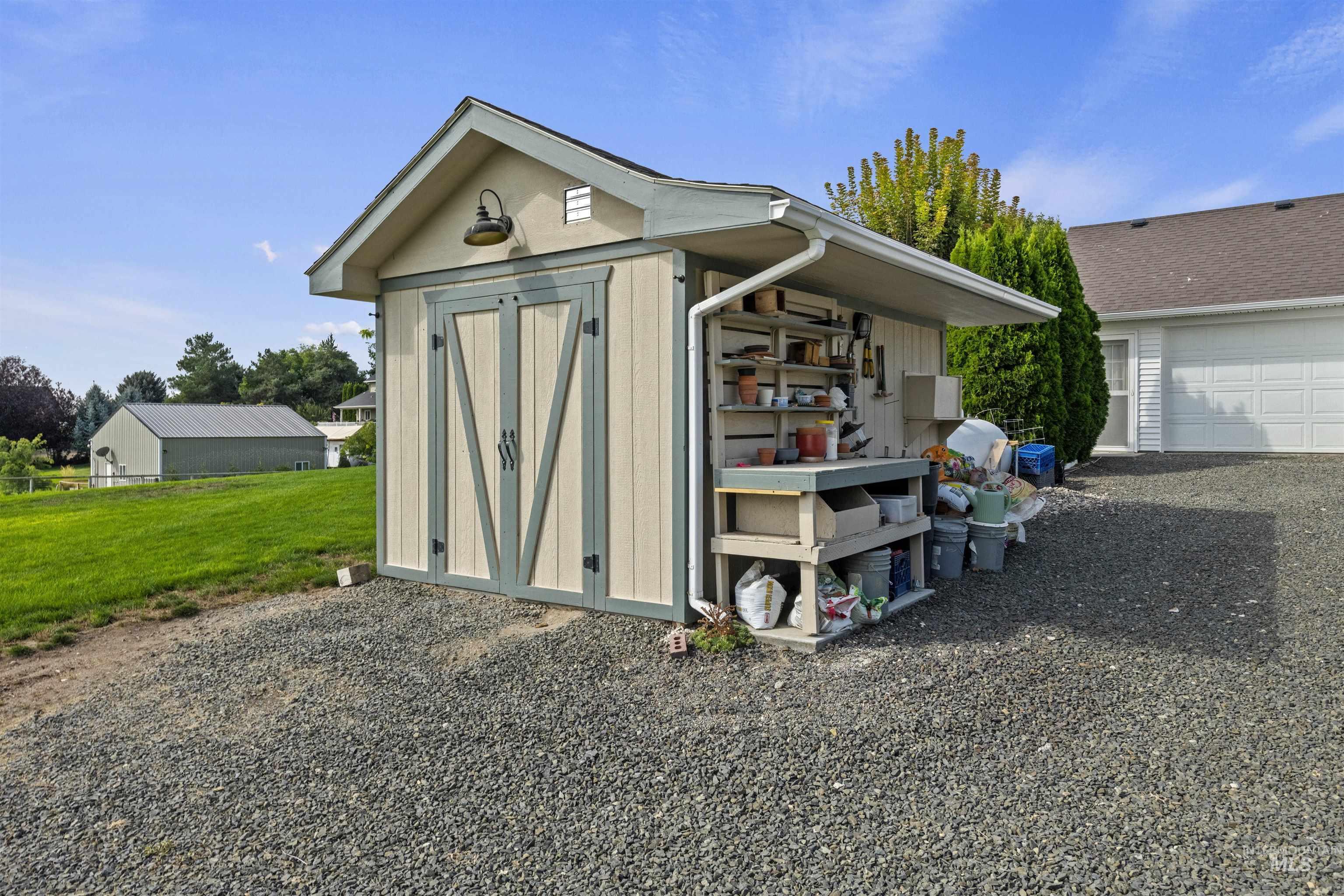 View of shed