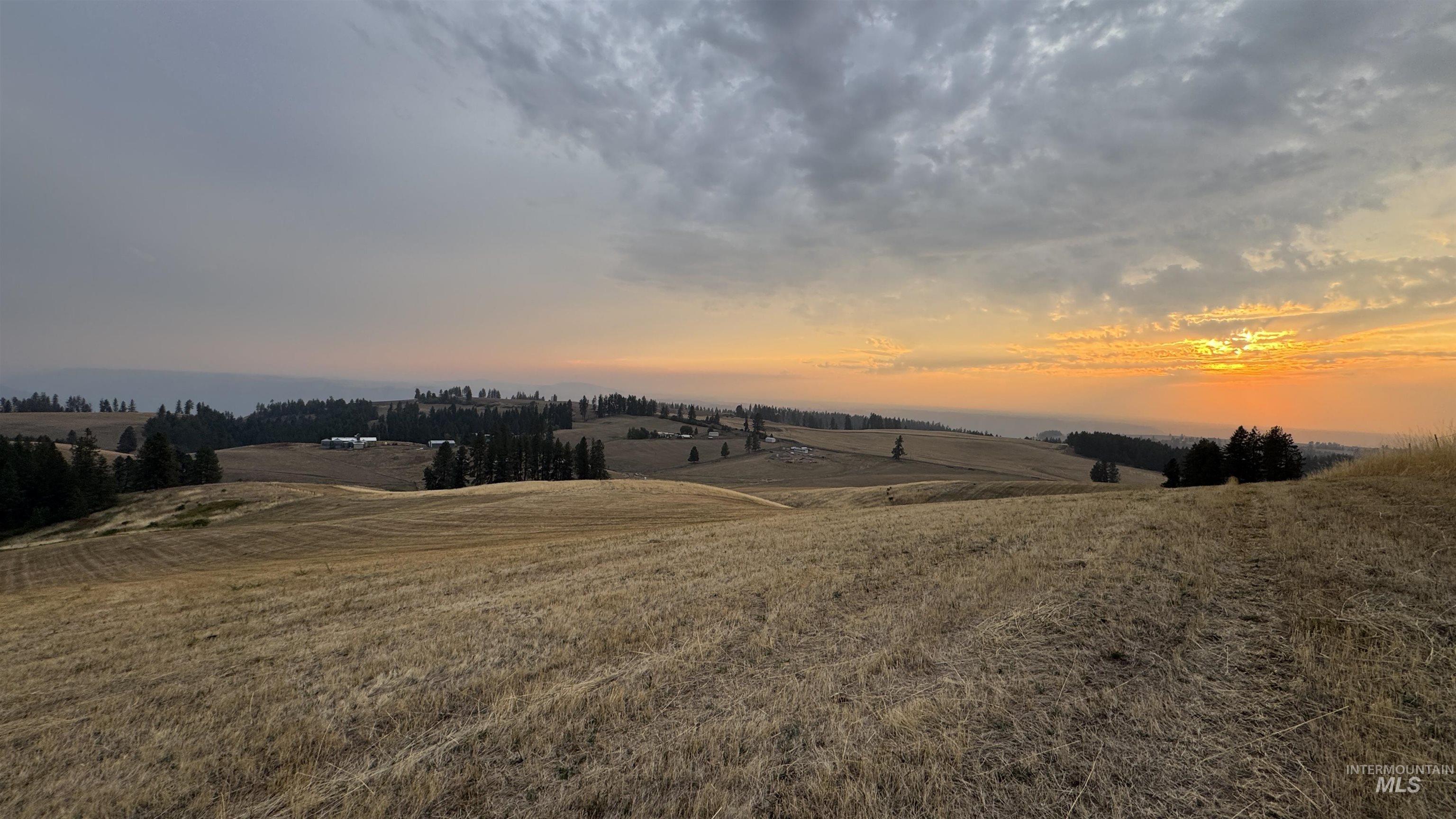 View of yard featuring a view of countryside
