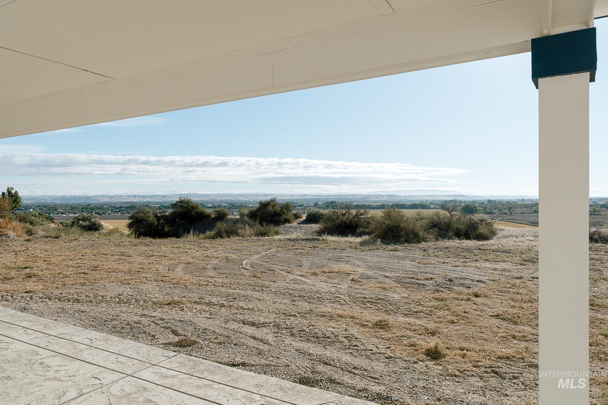 View of yard featuring a rural view