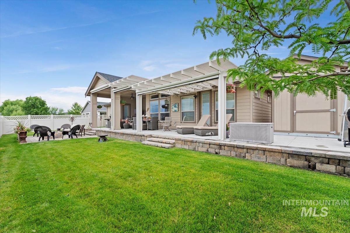 Back of house featuring a patio area