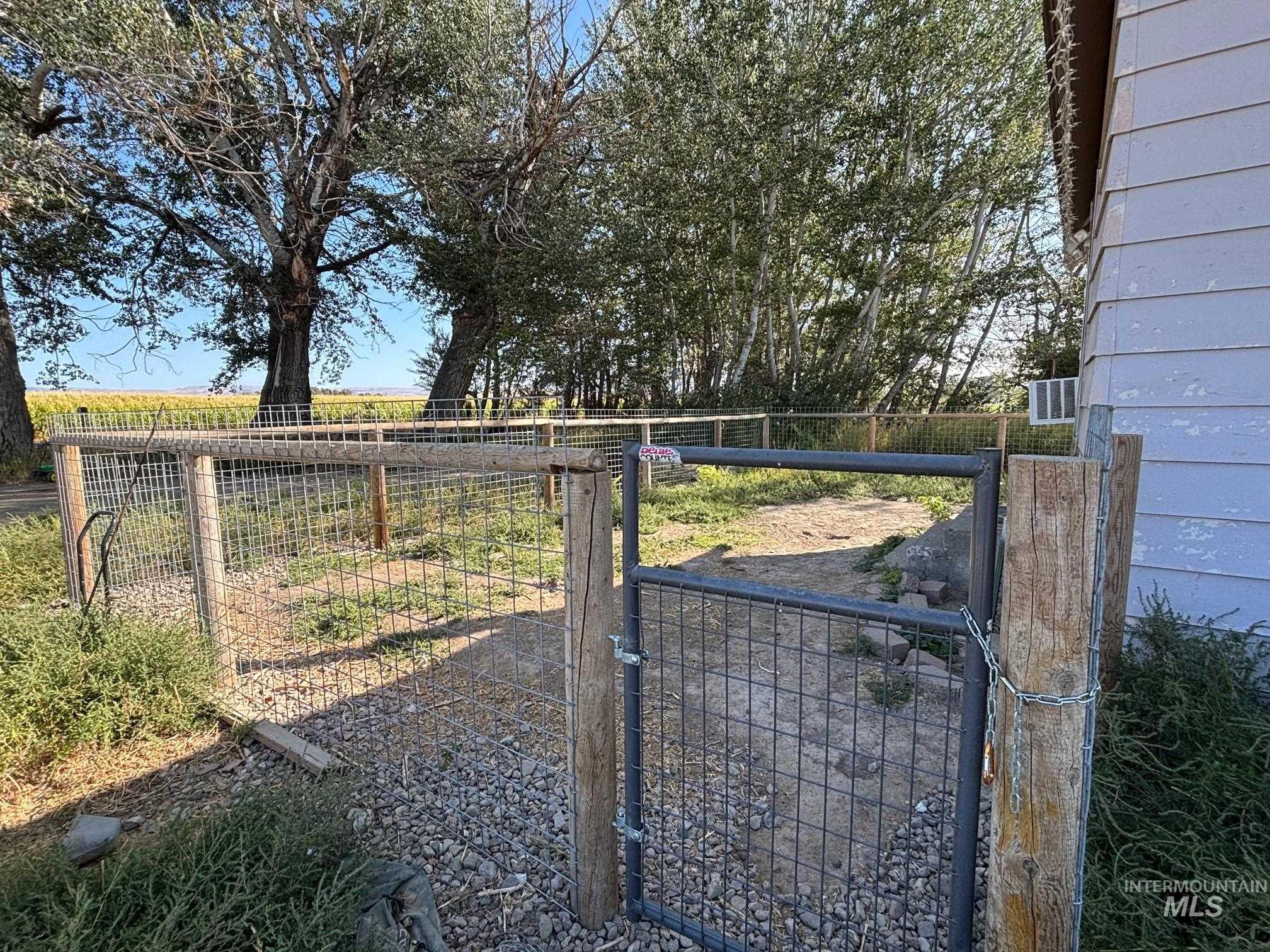 View of gate