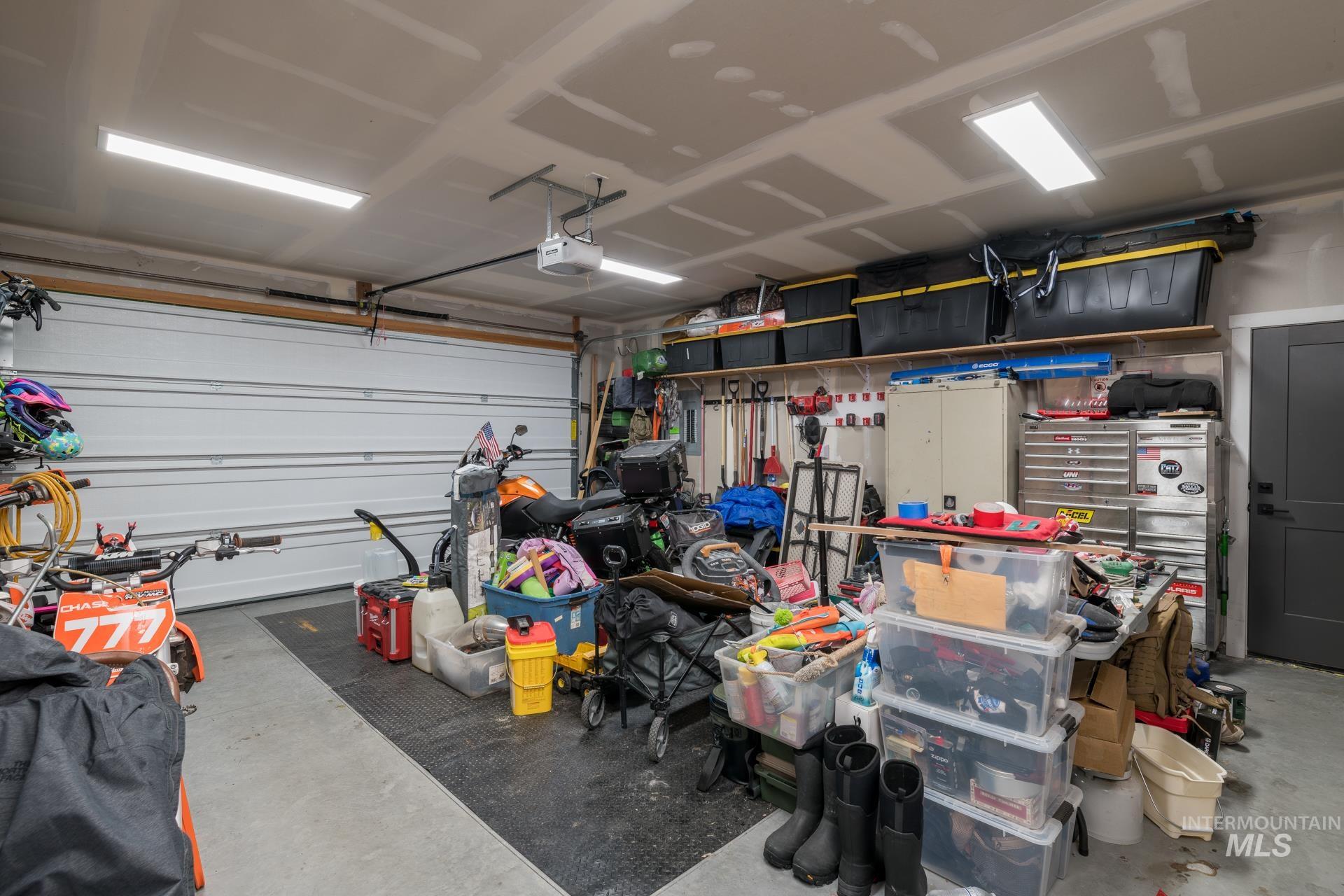 Garage with room for all the toys