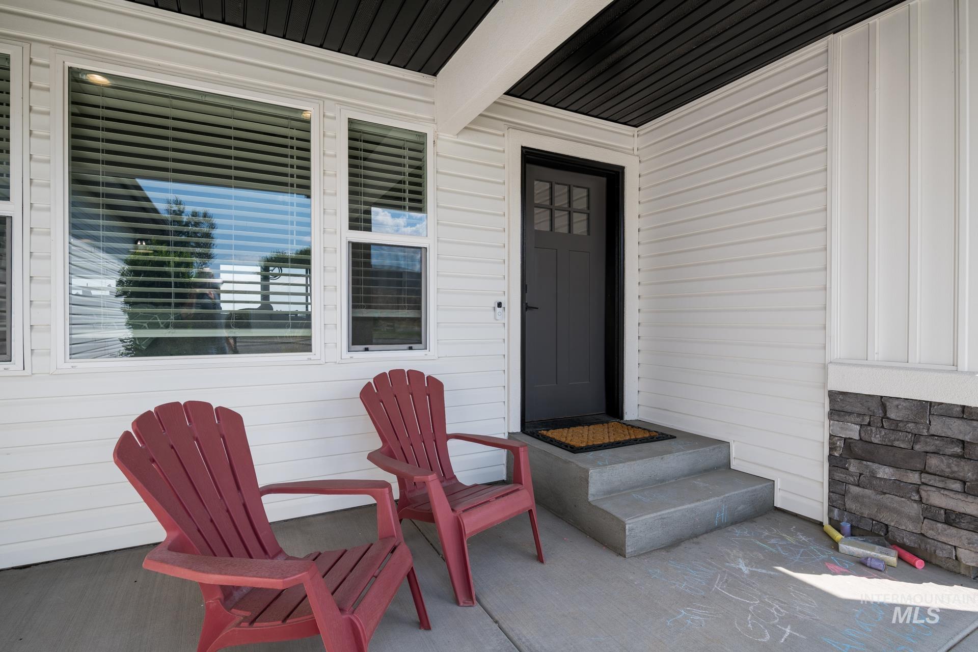 View of exterior entry