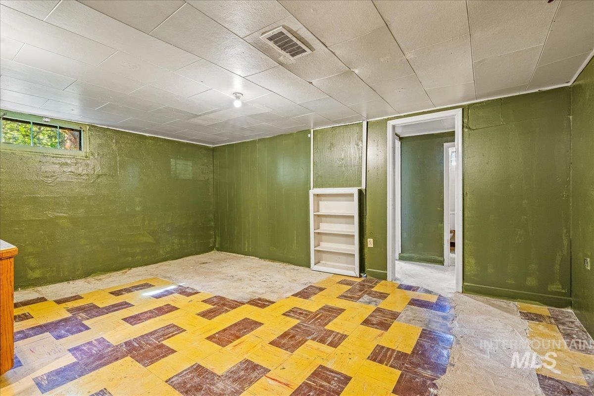 View of basement