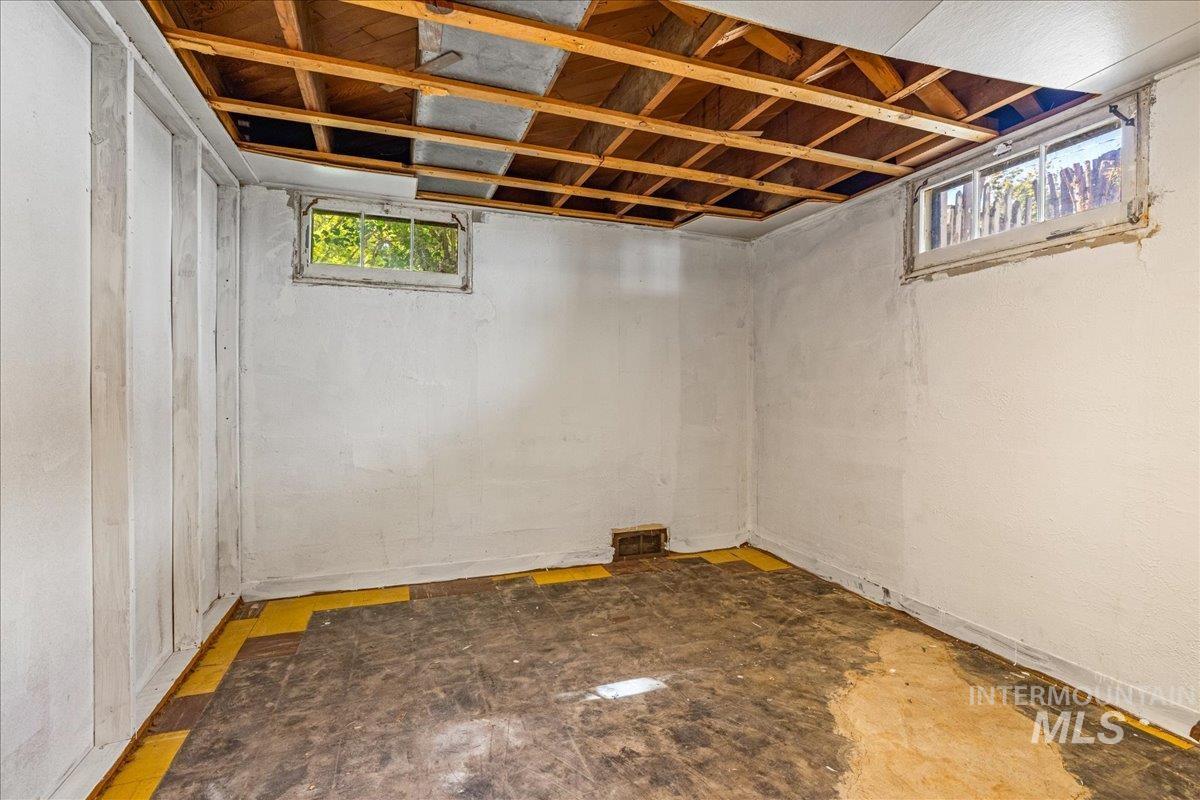 View of basement