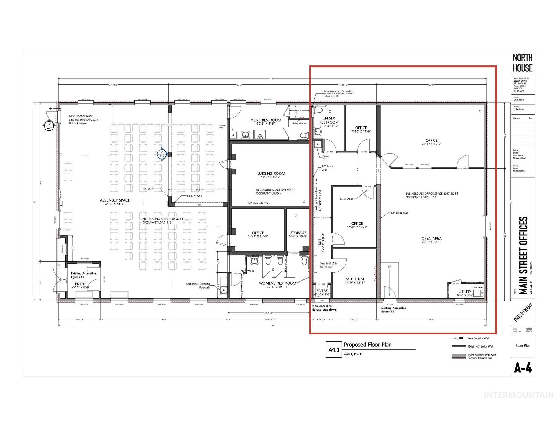 View of floor plan / room layout