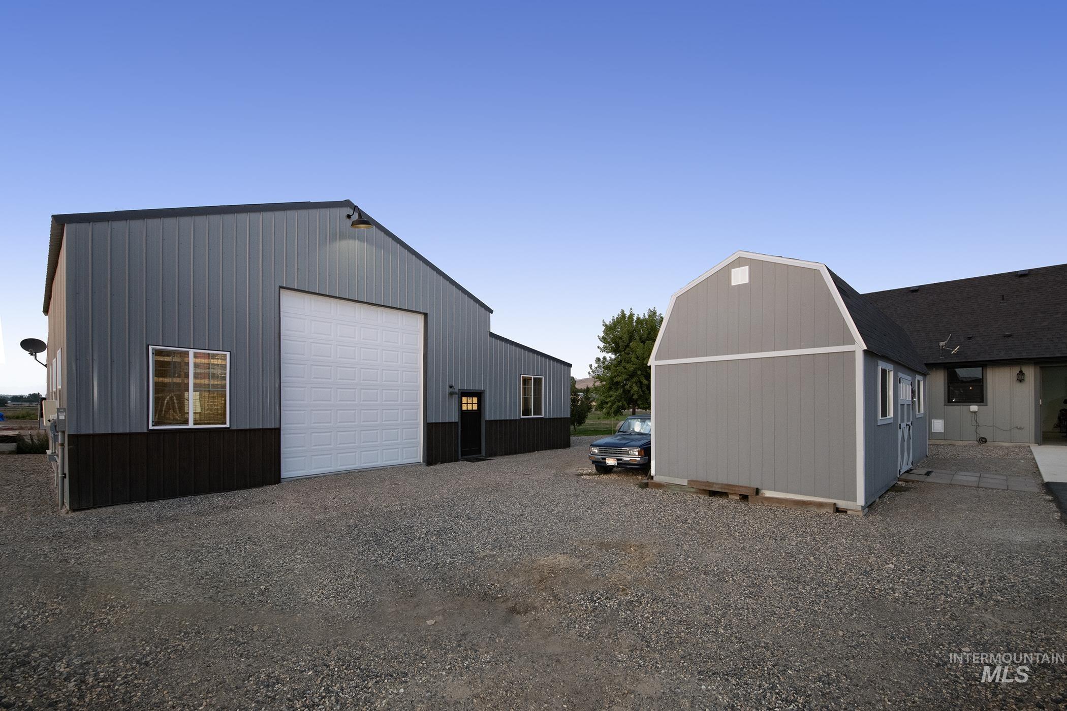 View of outdoor structure