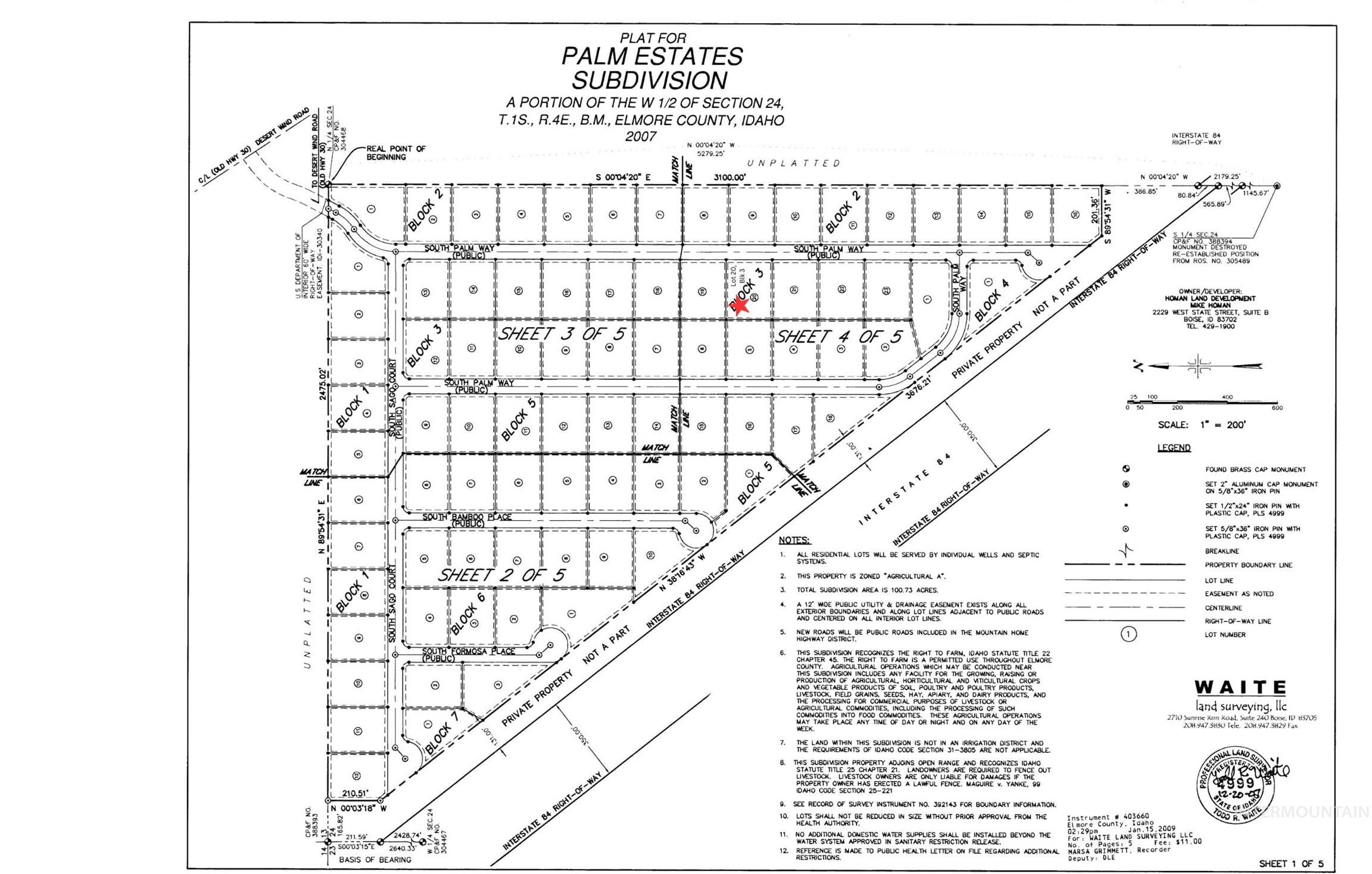 Lot 20/Blk 3 S Palm Way, Mayfield, Idaho 83647, Land For Sale, Price $240,000, 98961948