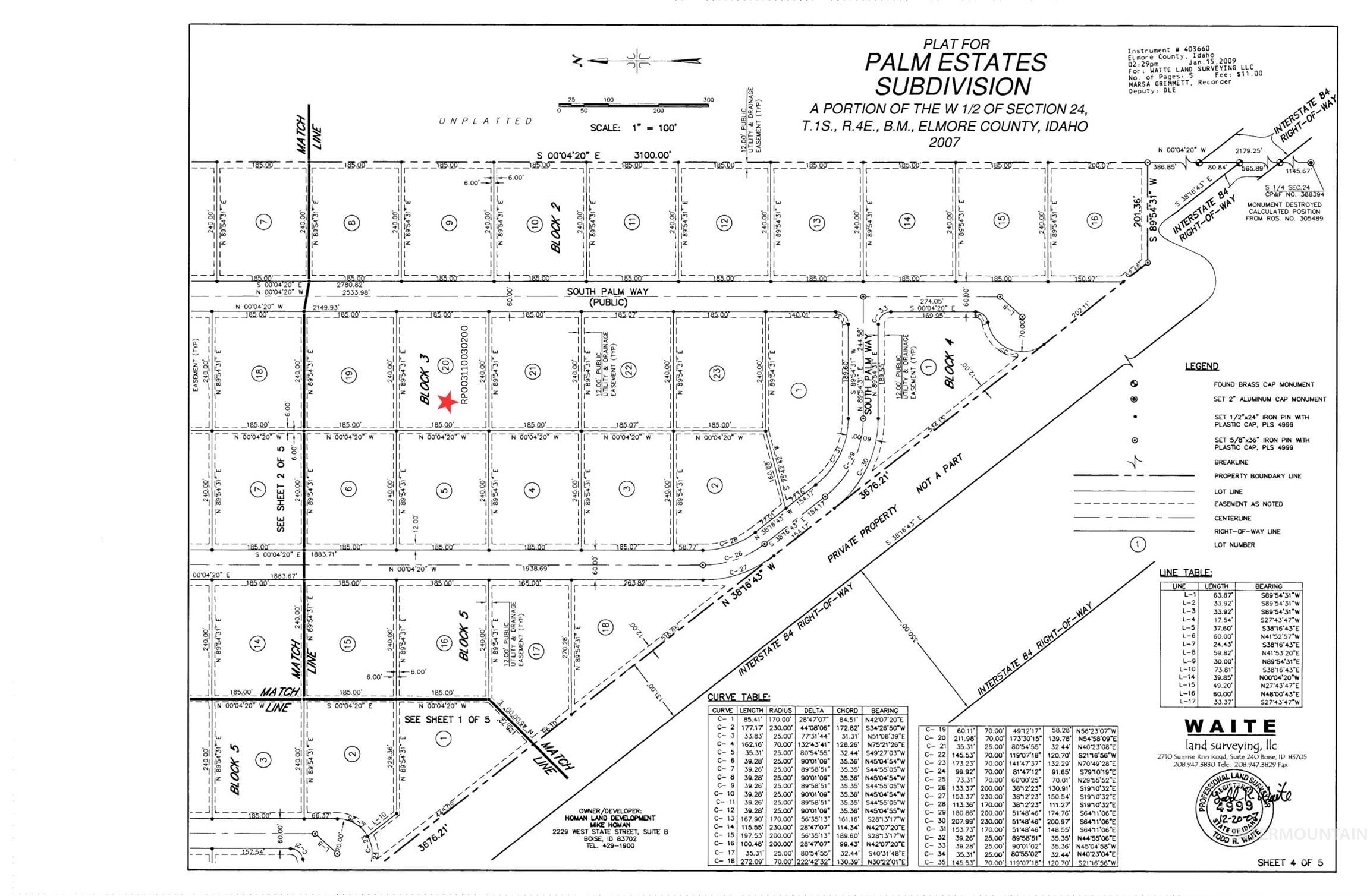 Lot 20/Blk 3 S Palm Way, Mayfield, Idaho 83647, Land For Sale, Price $240,000, 98961948