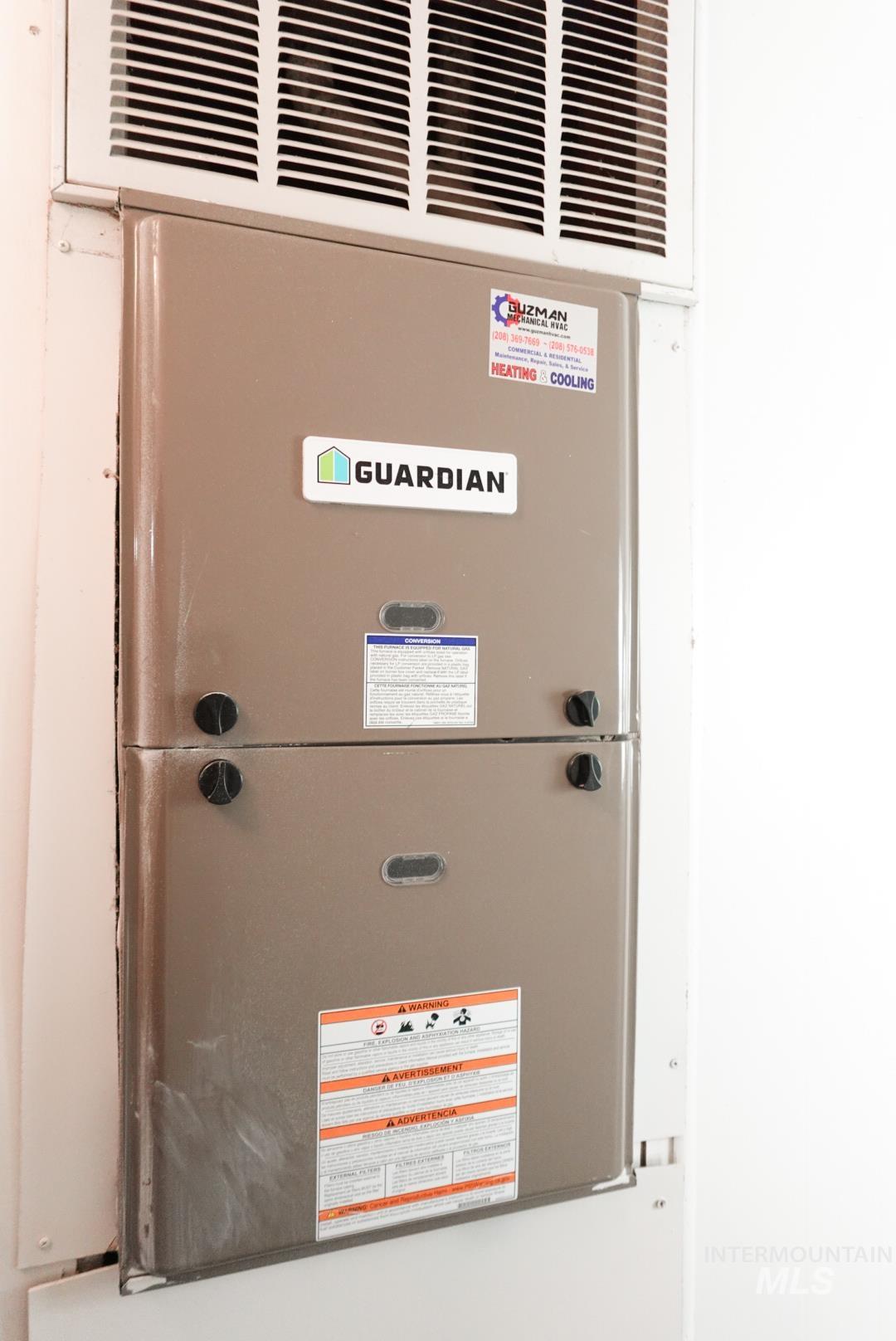 Utilities featuring heating unit