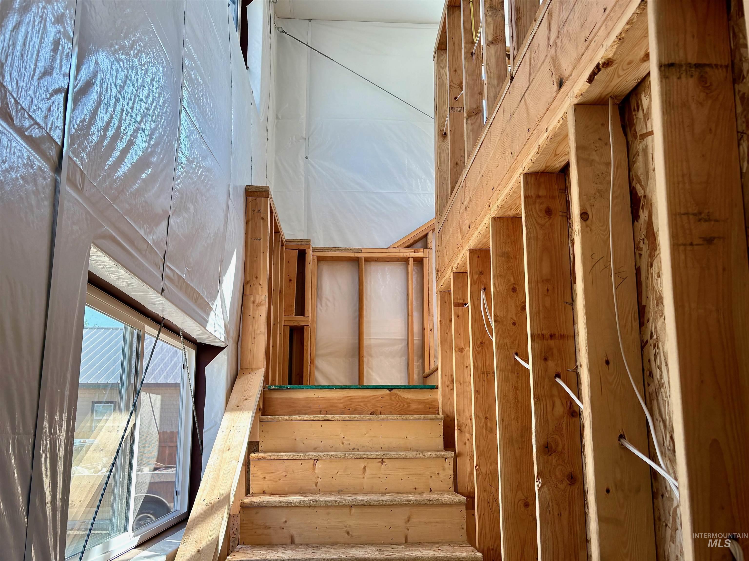 View of stairs