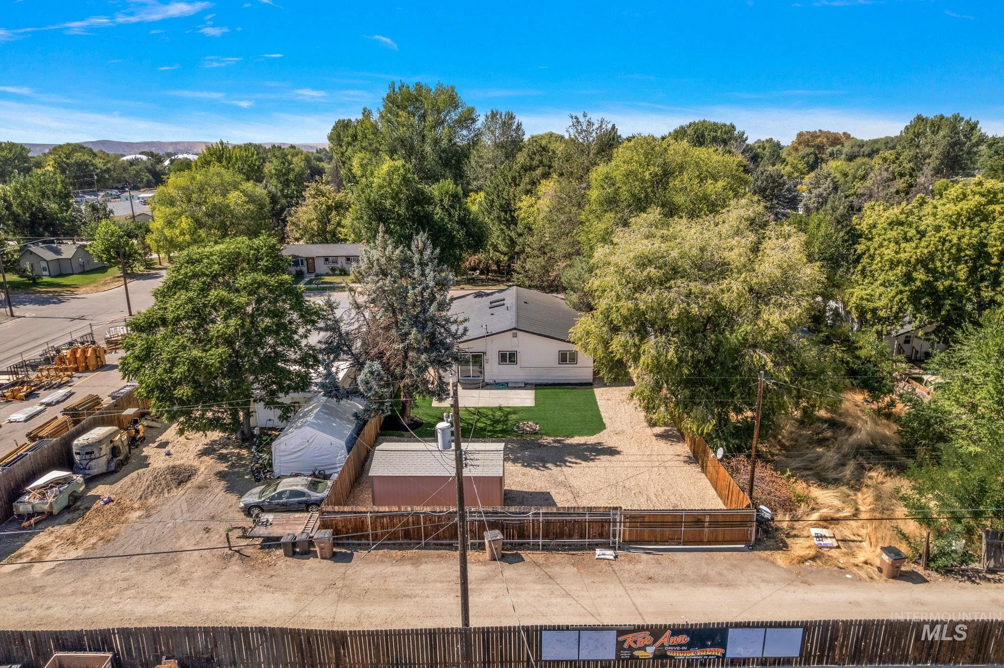 View of subject property