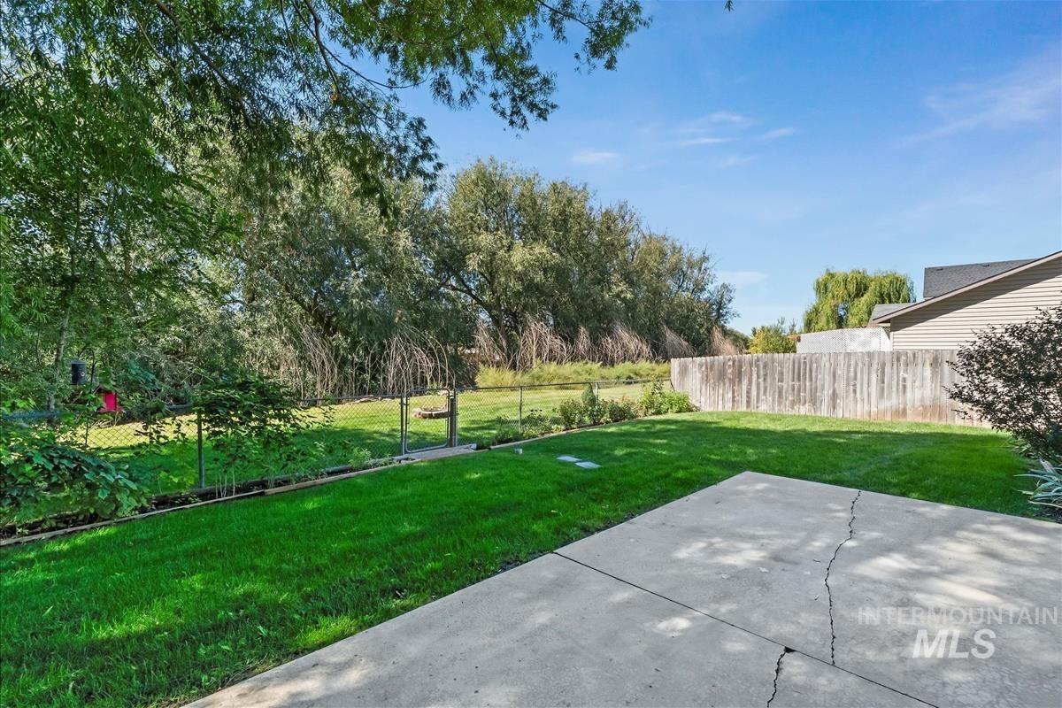 View of yard featuring a patio area