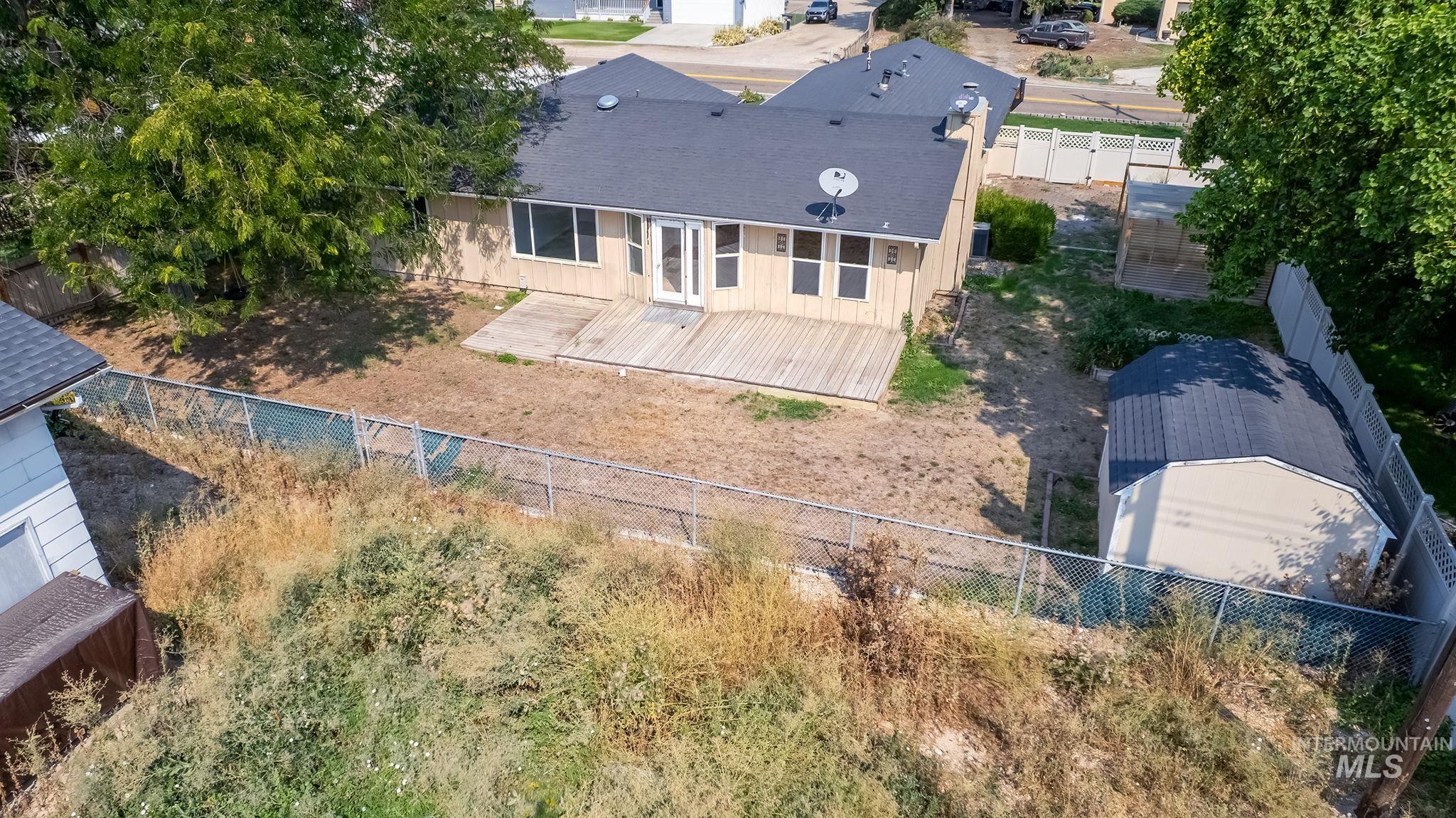 View of subject property