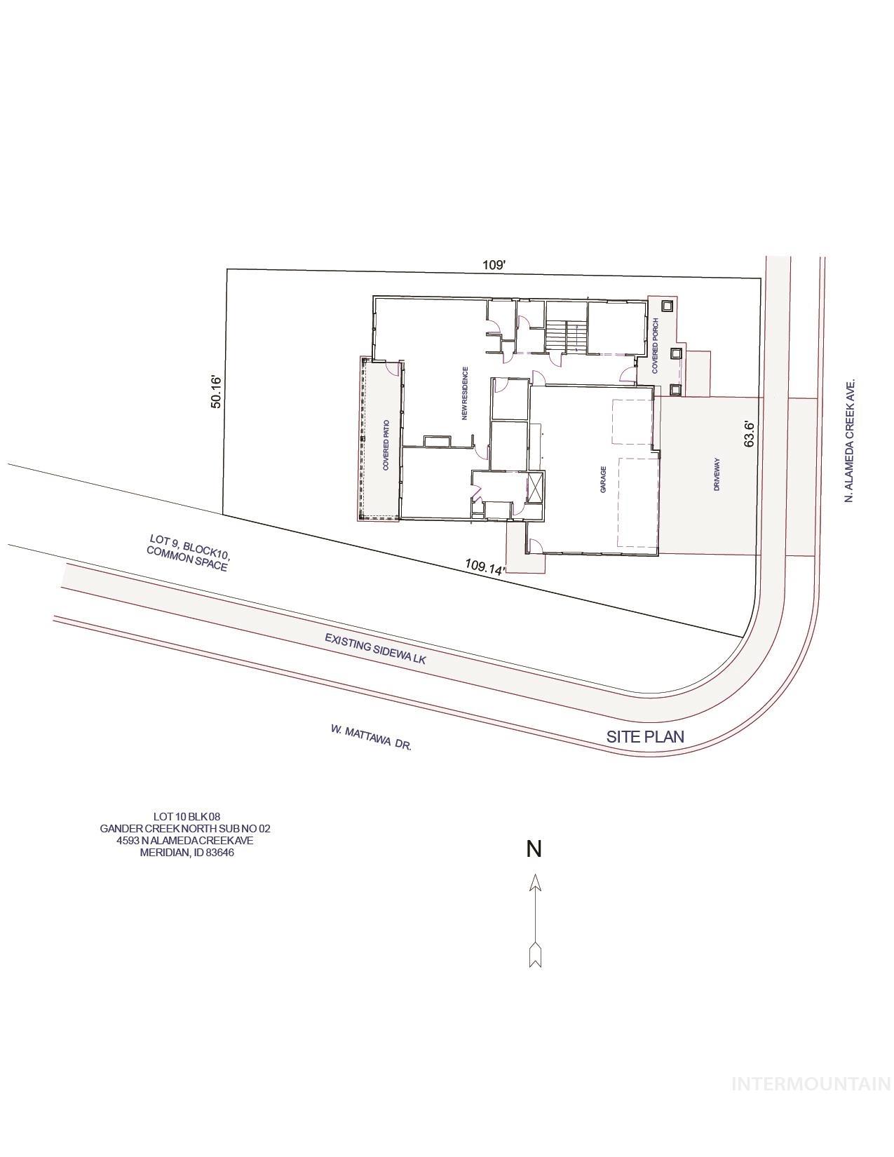 4593 N Alameda Creek Ave, Meridian, Idaho 83646, 4 Bedrooms, 3.5 Bathrooms, Residential For Sale, Price $739,900, 98962055