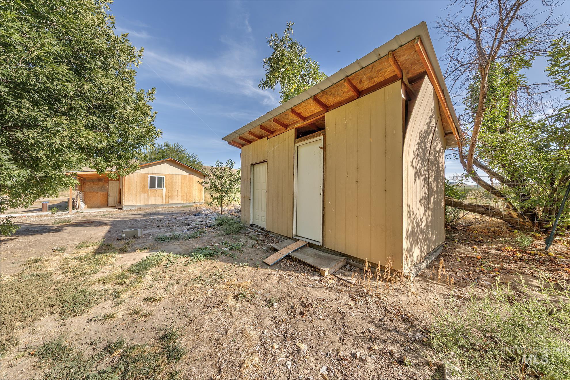 View of outdoor structure