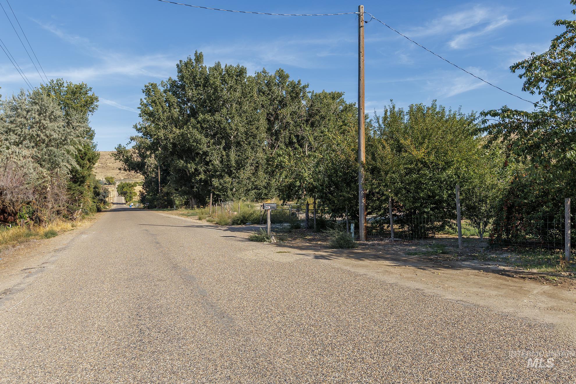View of asphalt road