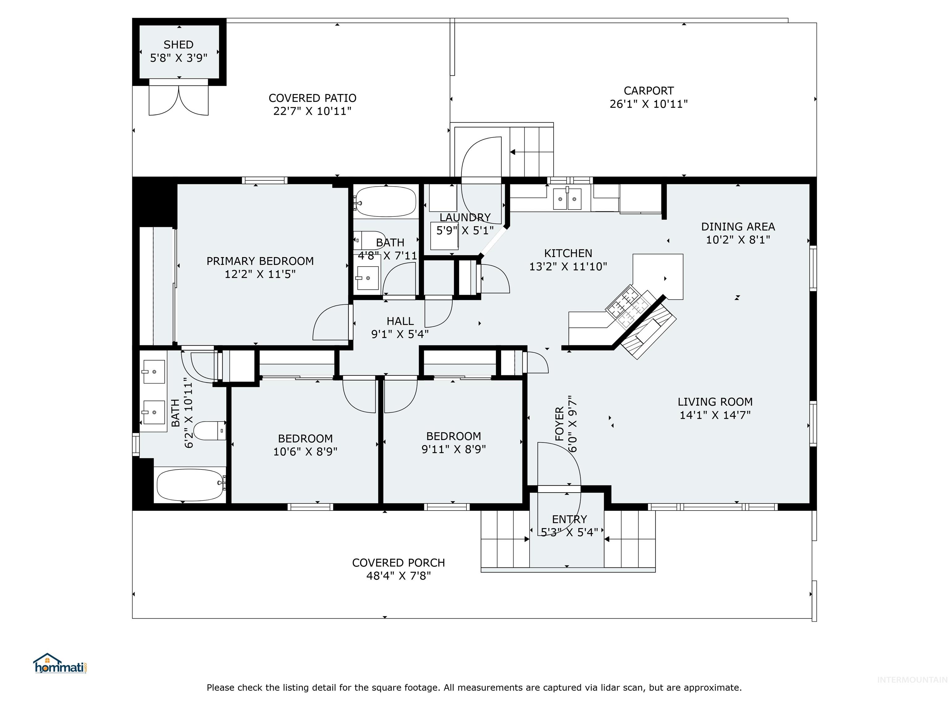 View of floor plan / room layout
