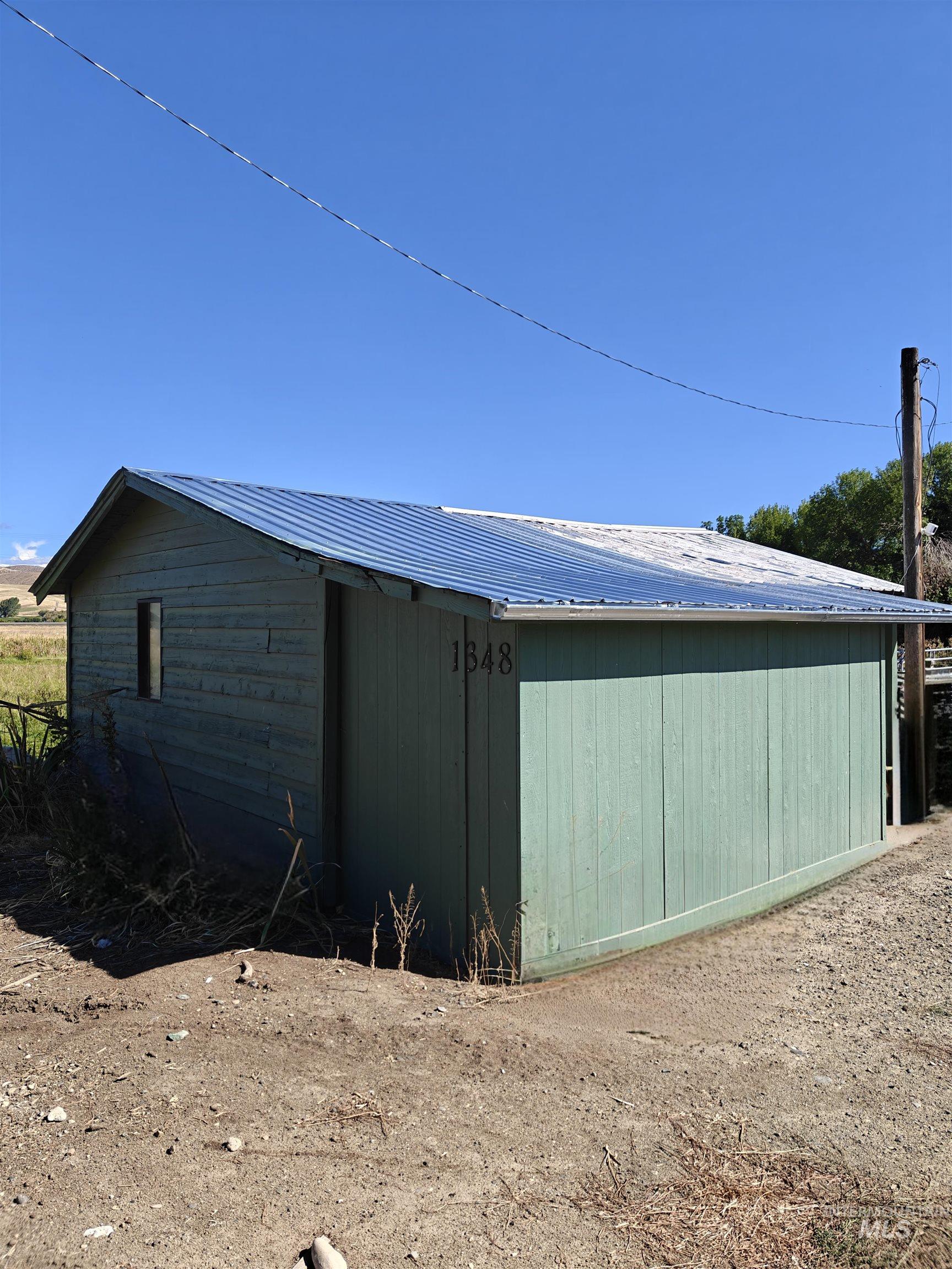View of outdoor structure
