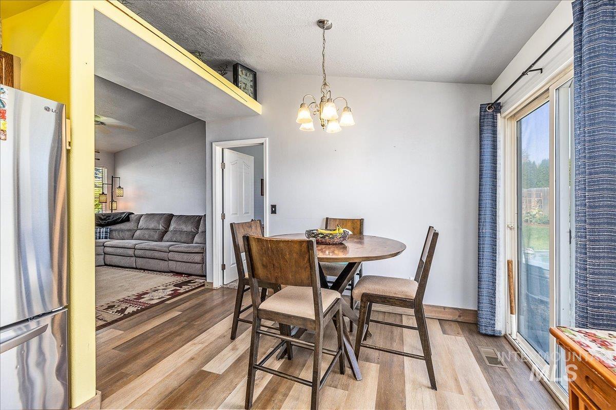 Open floor plan with a great flow.