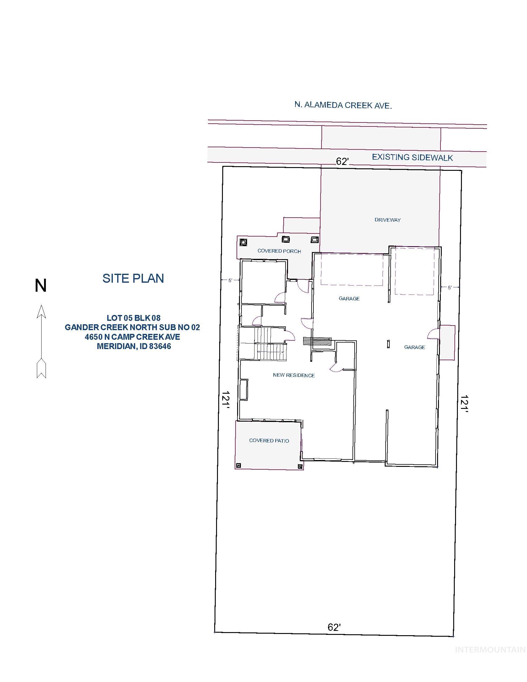 4650 N Camp Creek Ave, Meridian, Idaho 83646, 4 Bedrooms, 2.5 Bathrooms, Residential For Sale, Price $774,900, 98962231