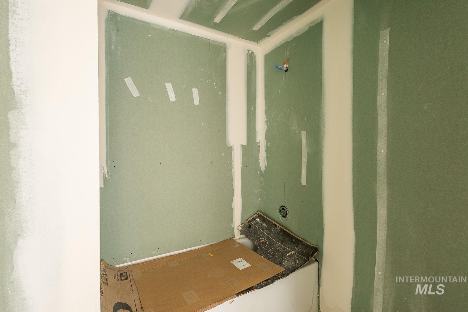 View of laundry area