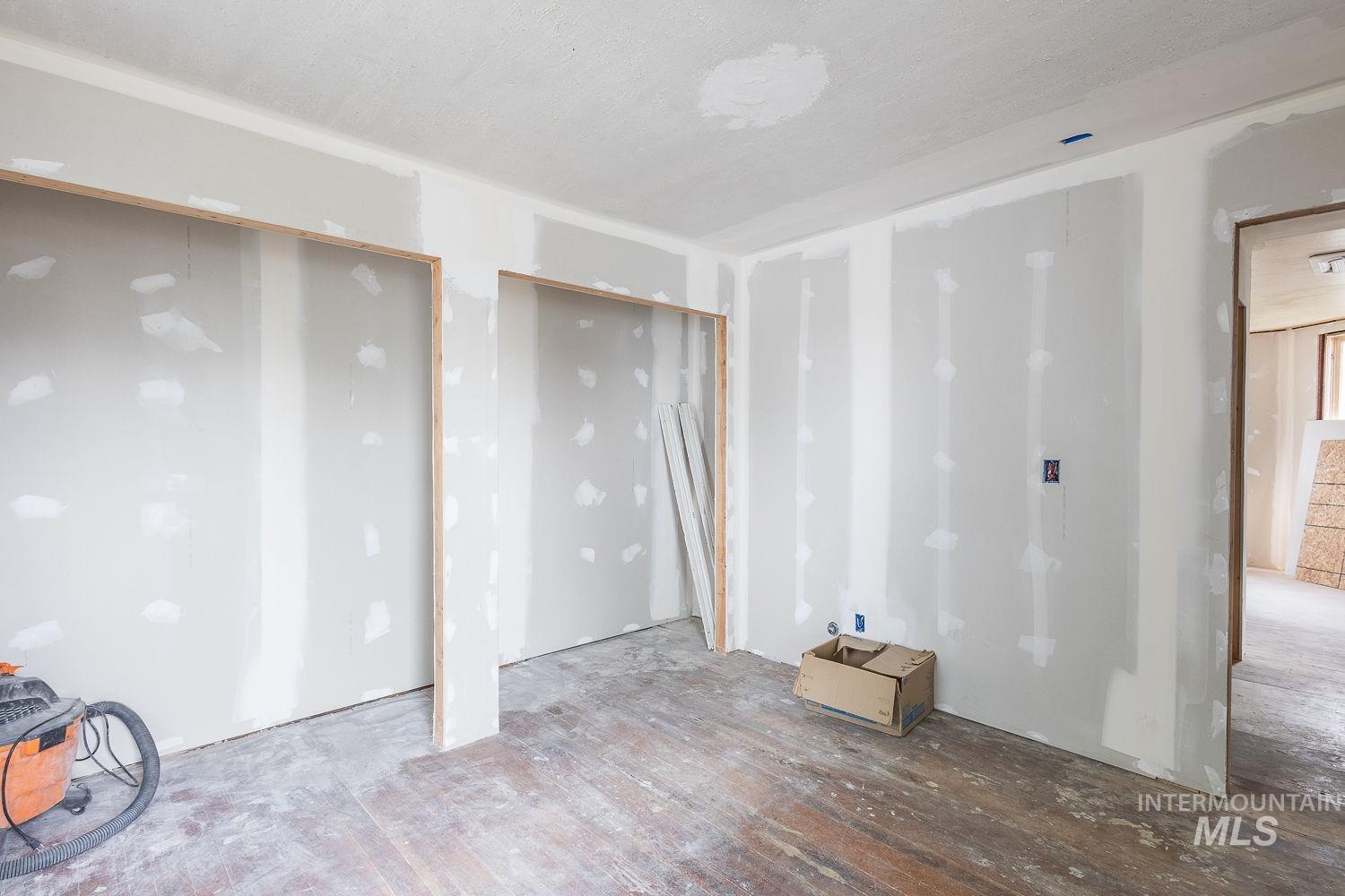 View of spare room
