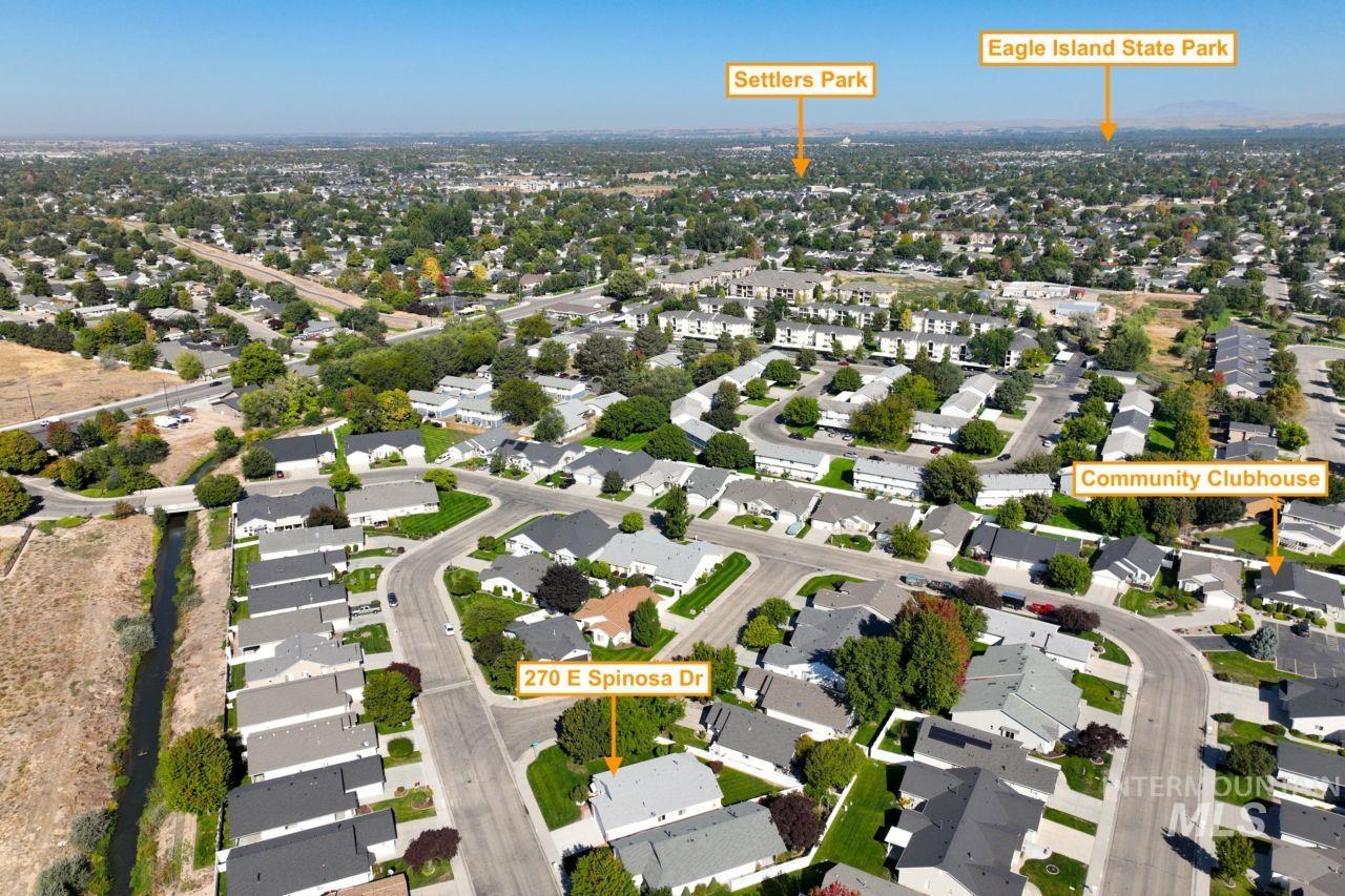View of property location featuring nearby suburban area