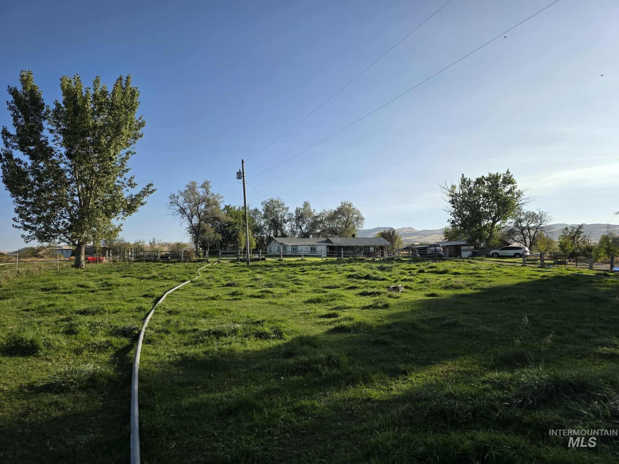 View of community with a view of rural / pastoral area and a mountain view