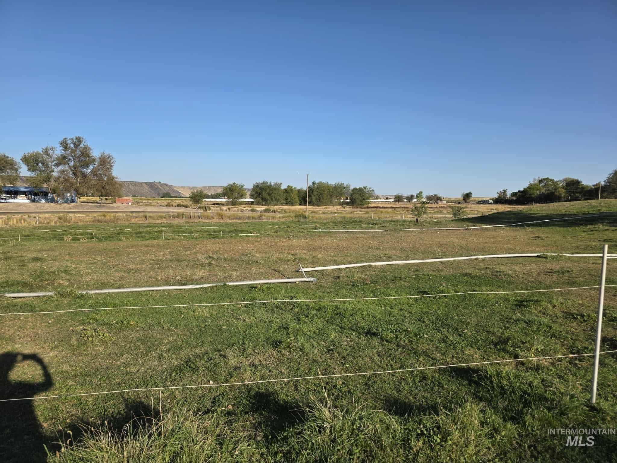 View of yard featuring a view of rural / pastoral area