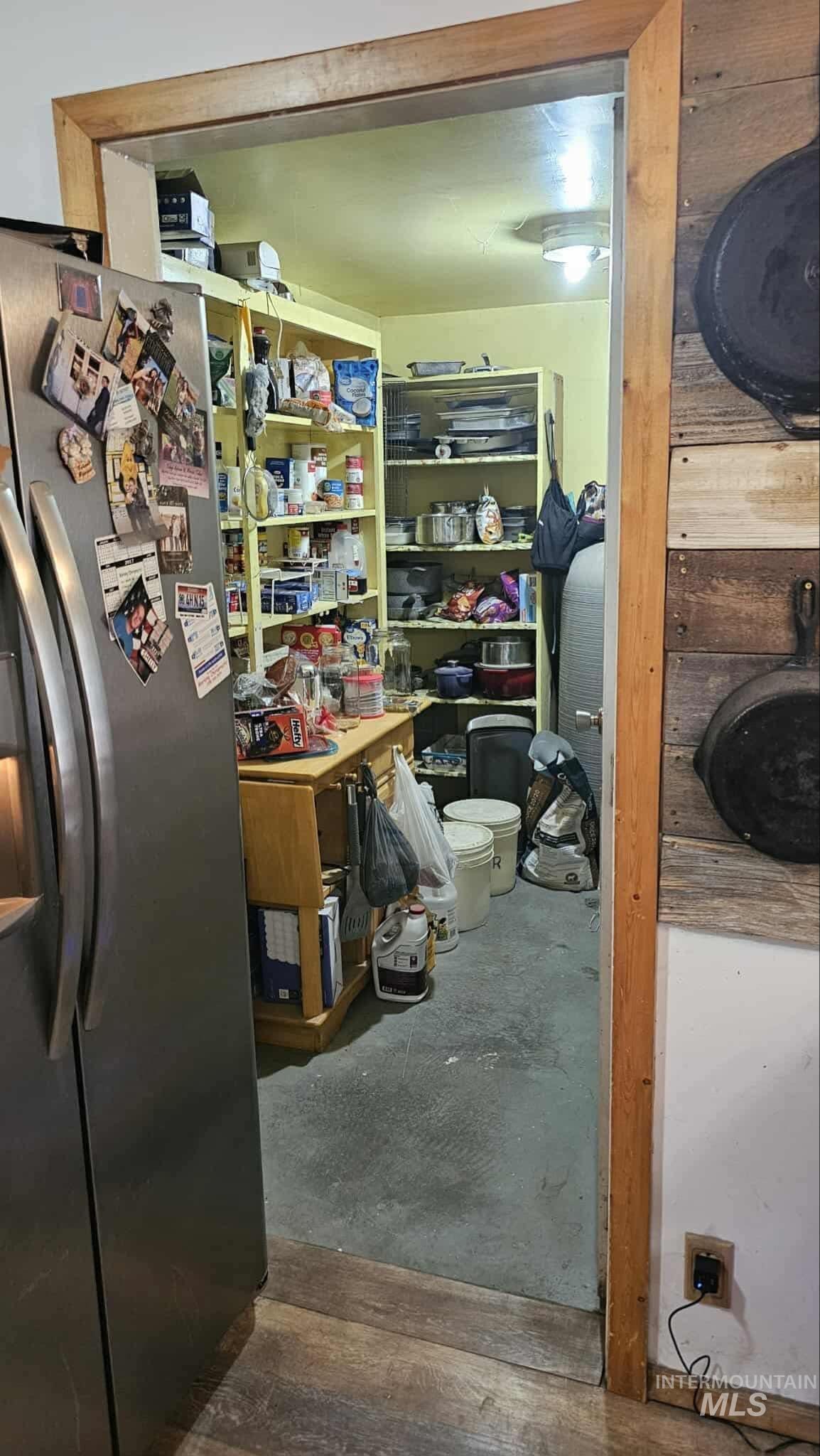 View of storage area