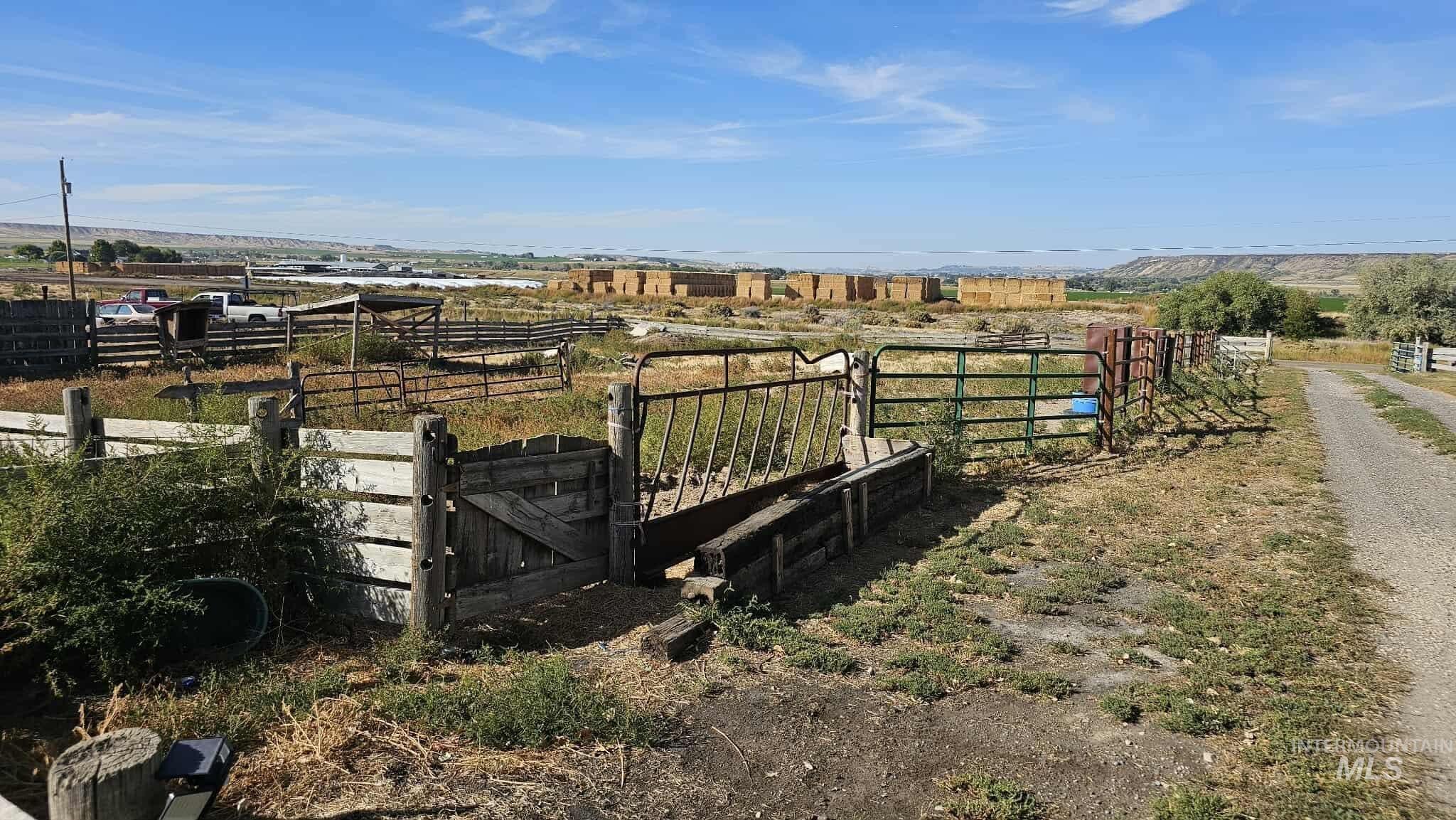 View of yard with a view of rural / pastoral area