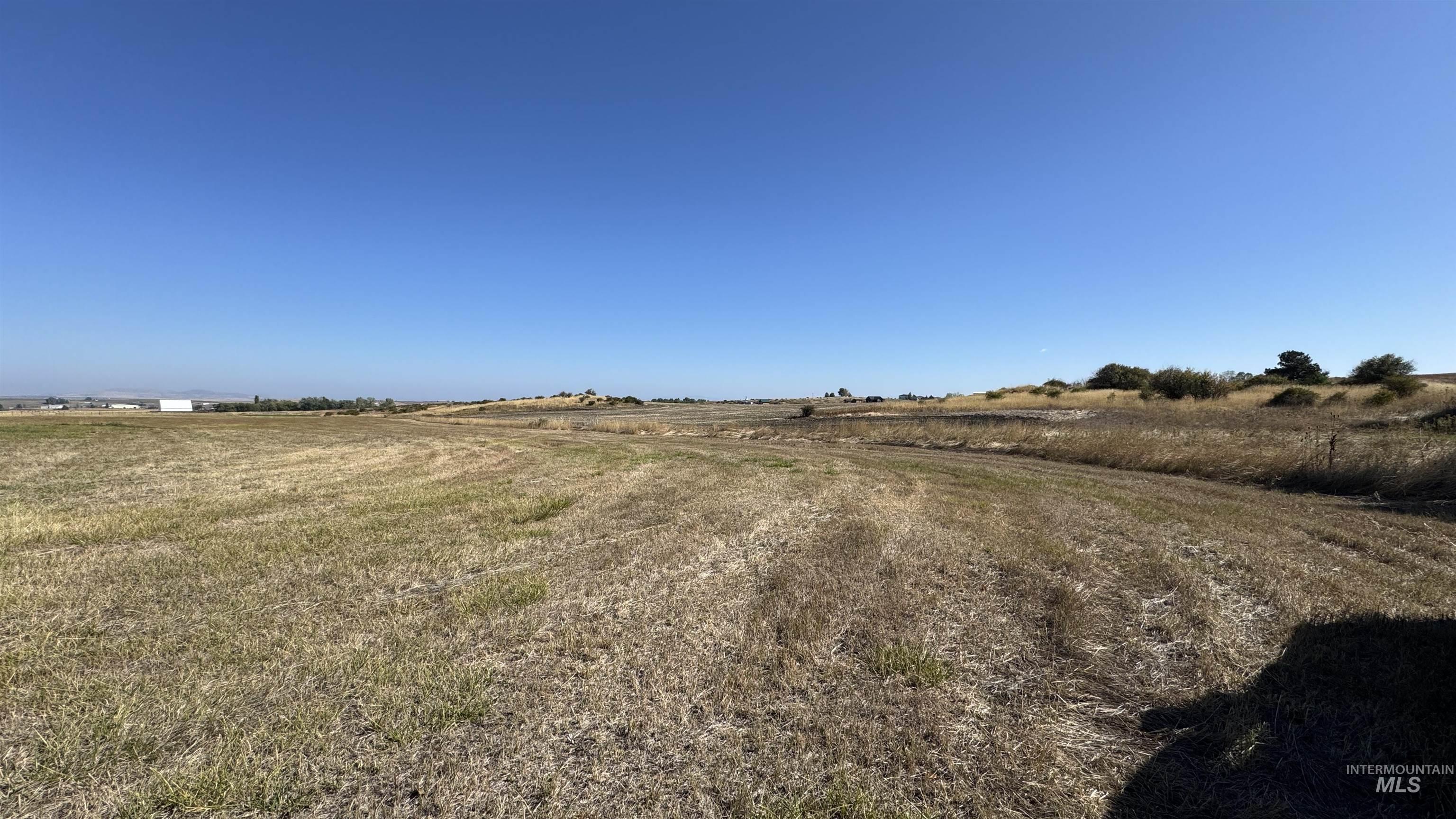 View of yard featuring a view of countryside