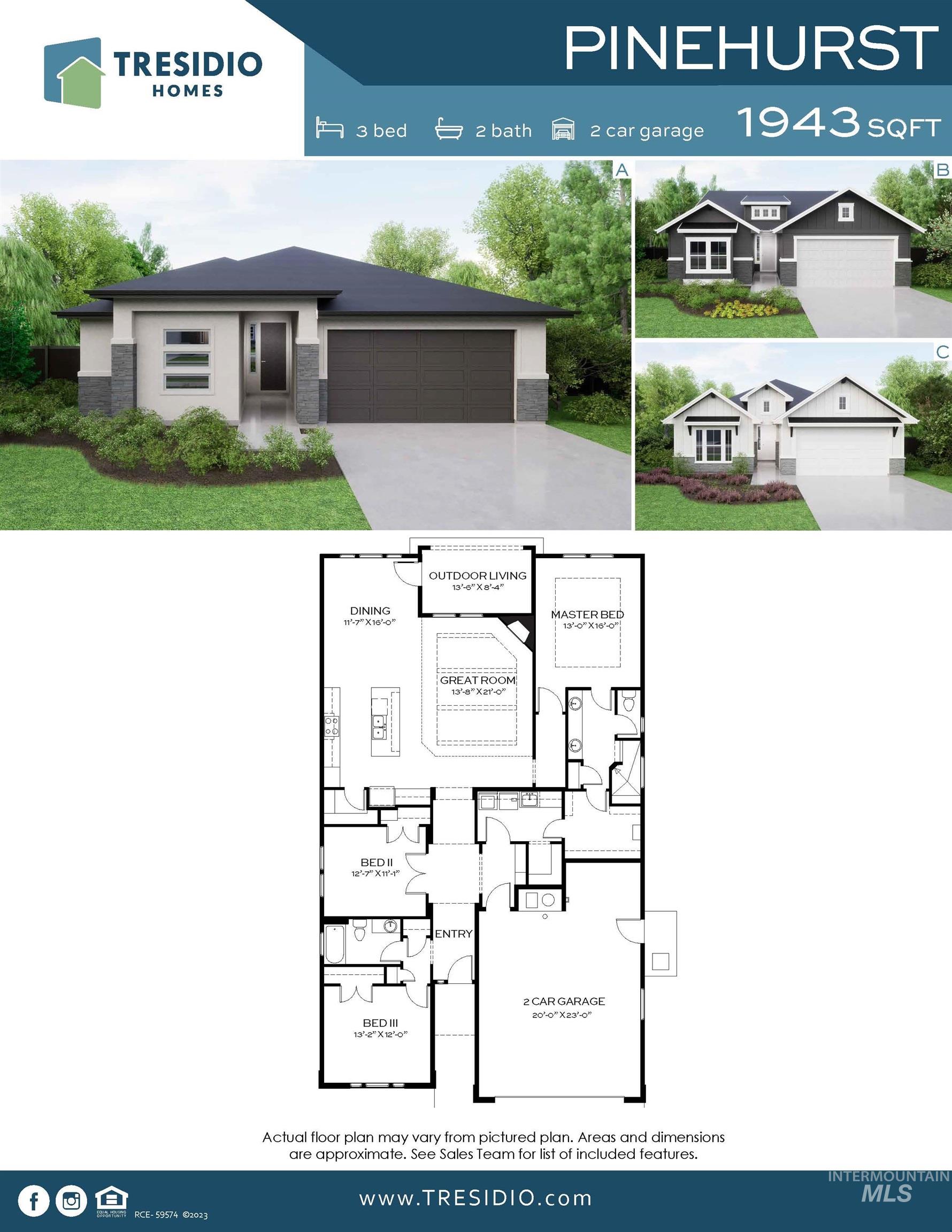 View of floor plan / room layout