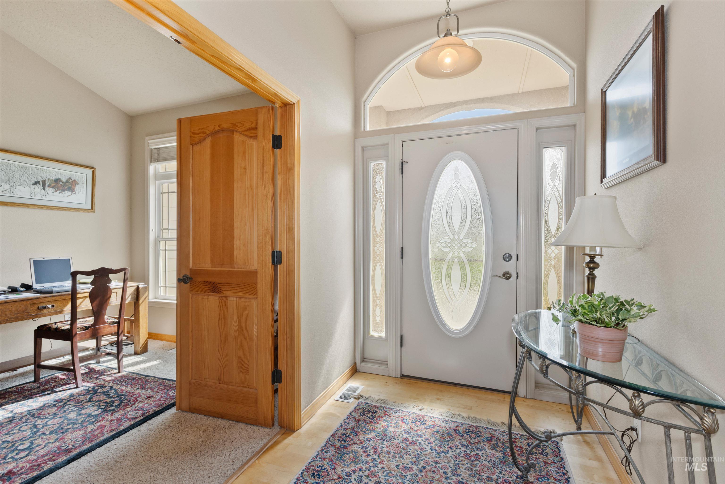 View of entrance foyer