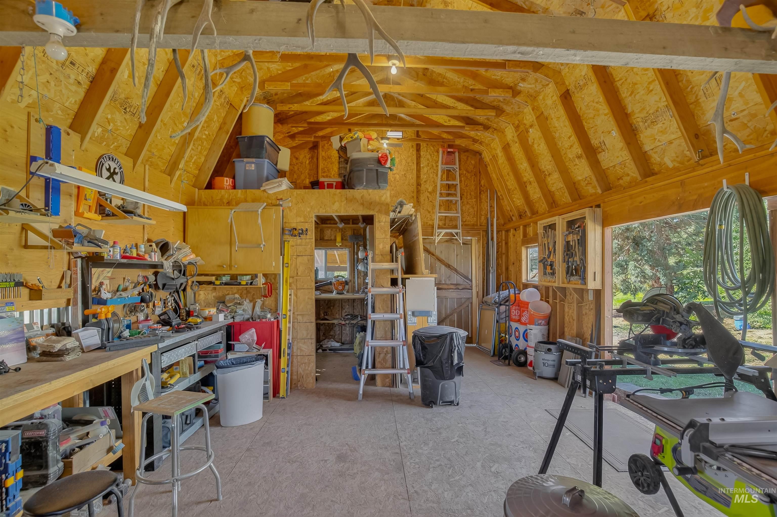View of storage area
