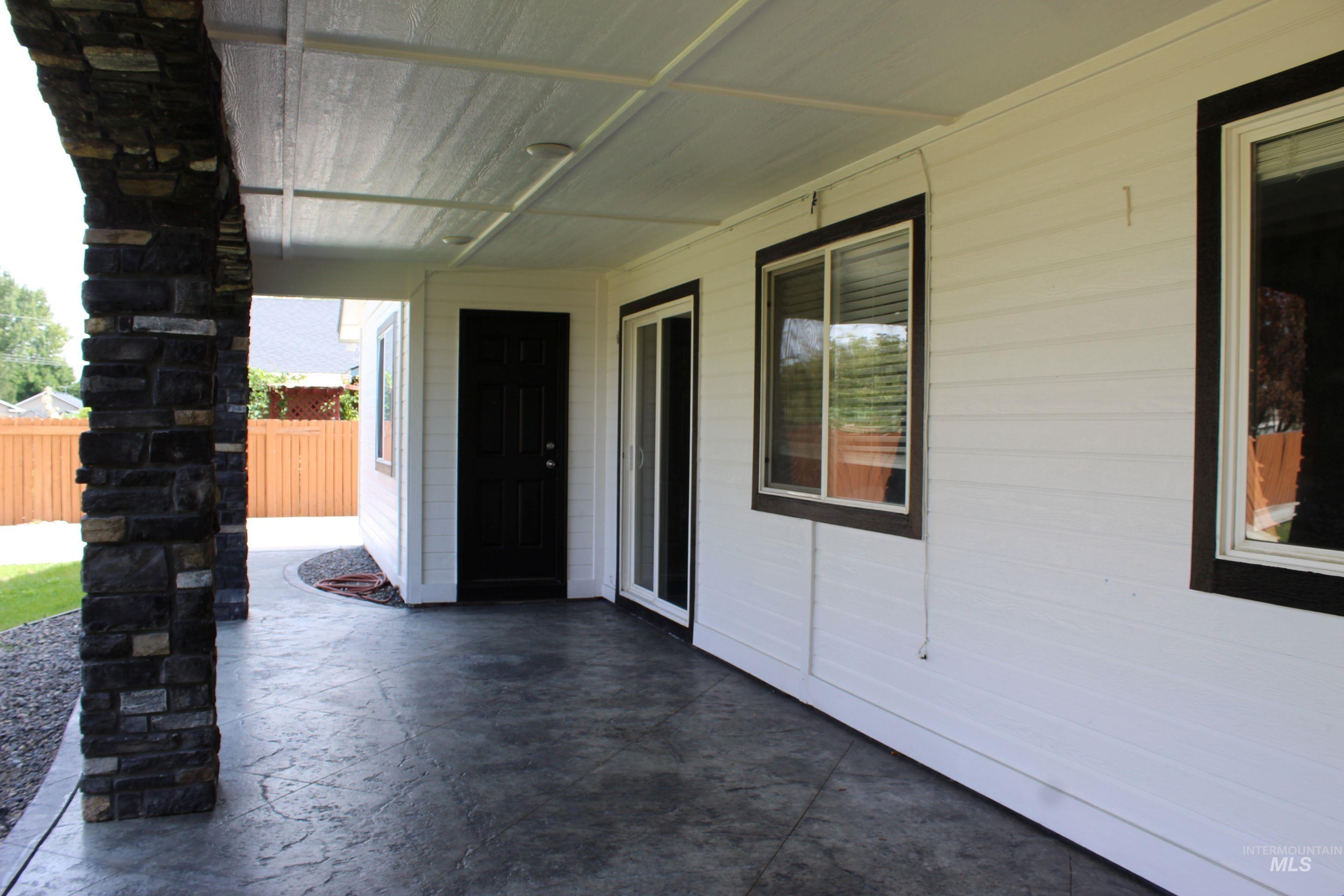 View of patio