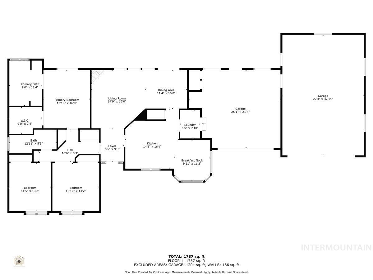 View of home floor plan