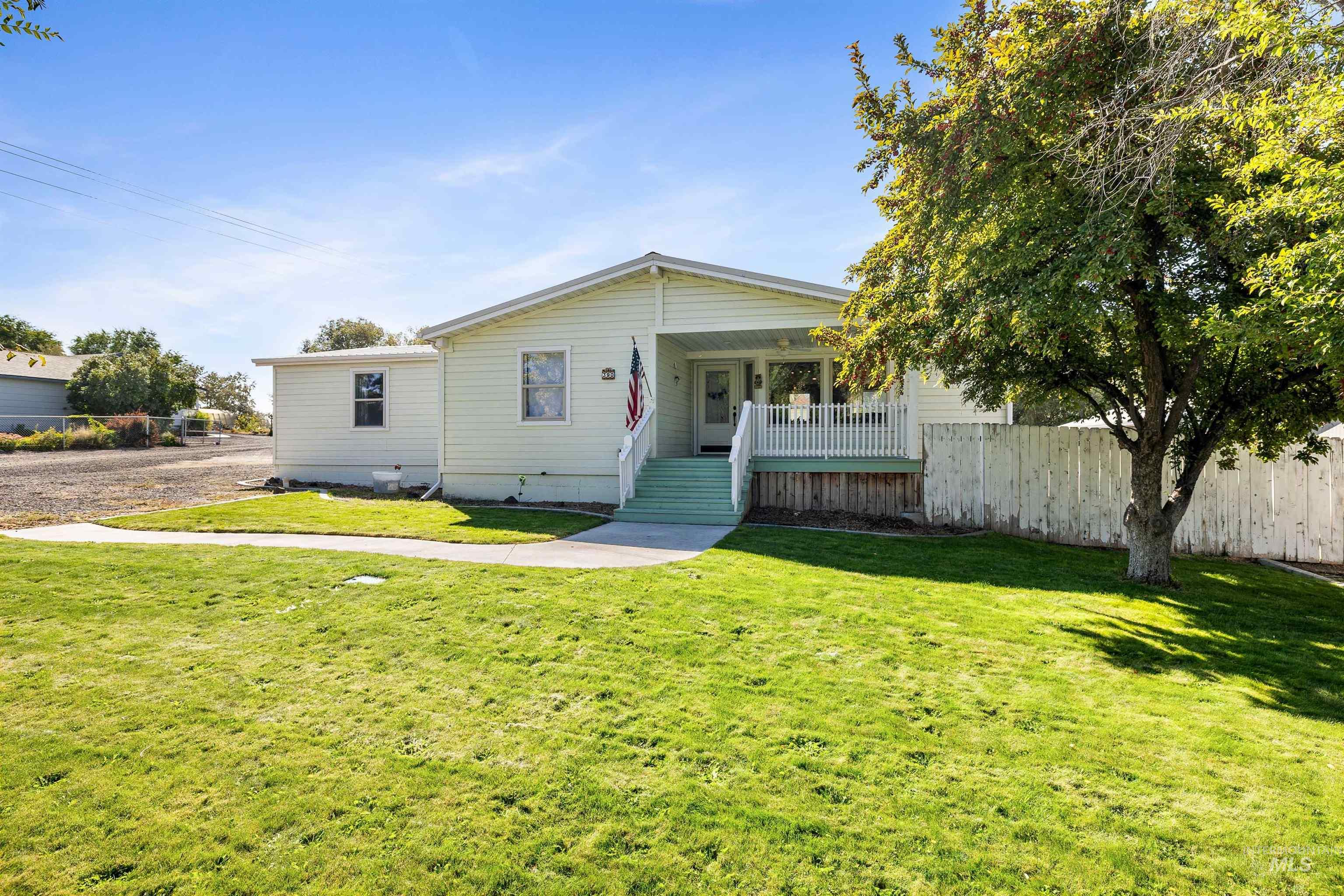View of front of home with covered porch