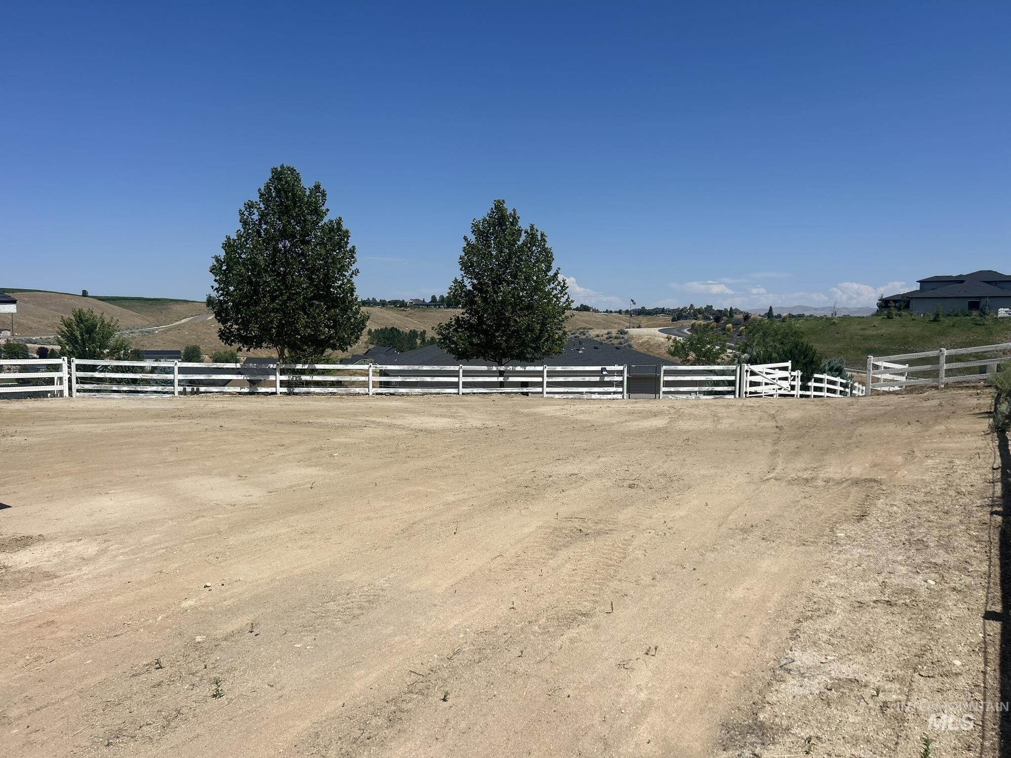View of yard with a view of rural / pastoral area
