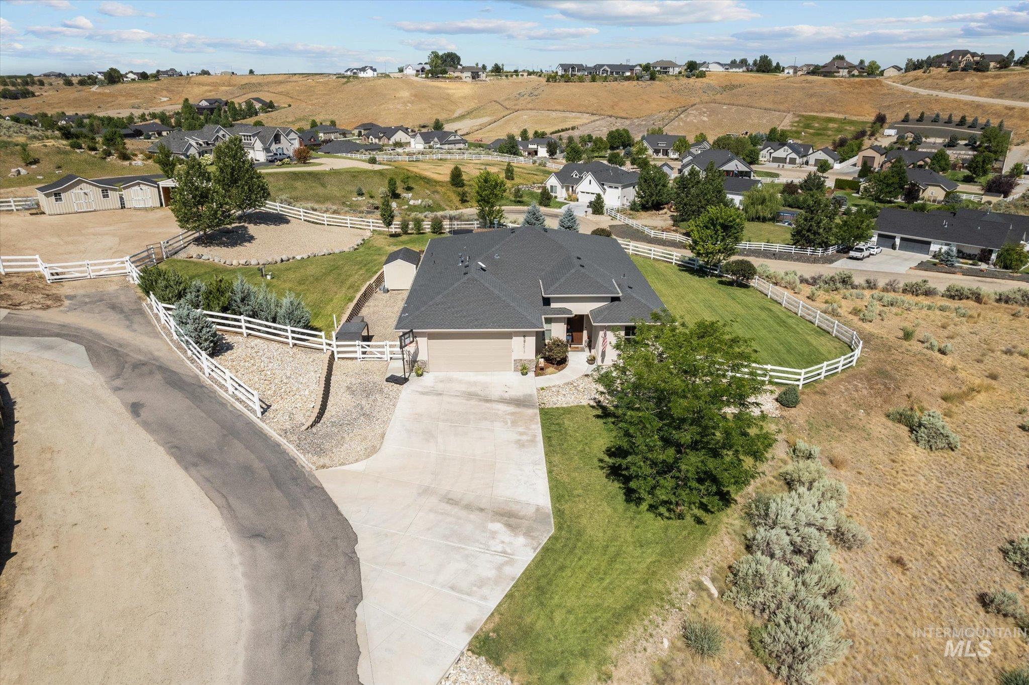 View of property location with rural landscape