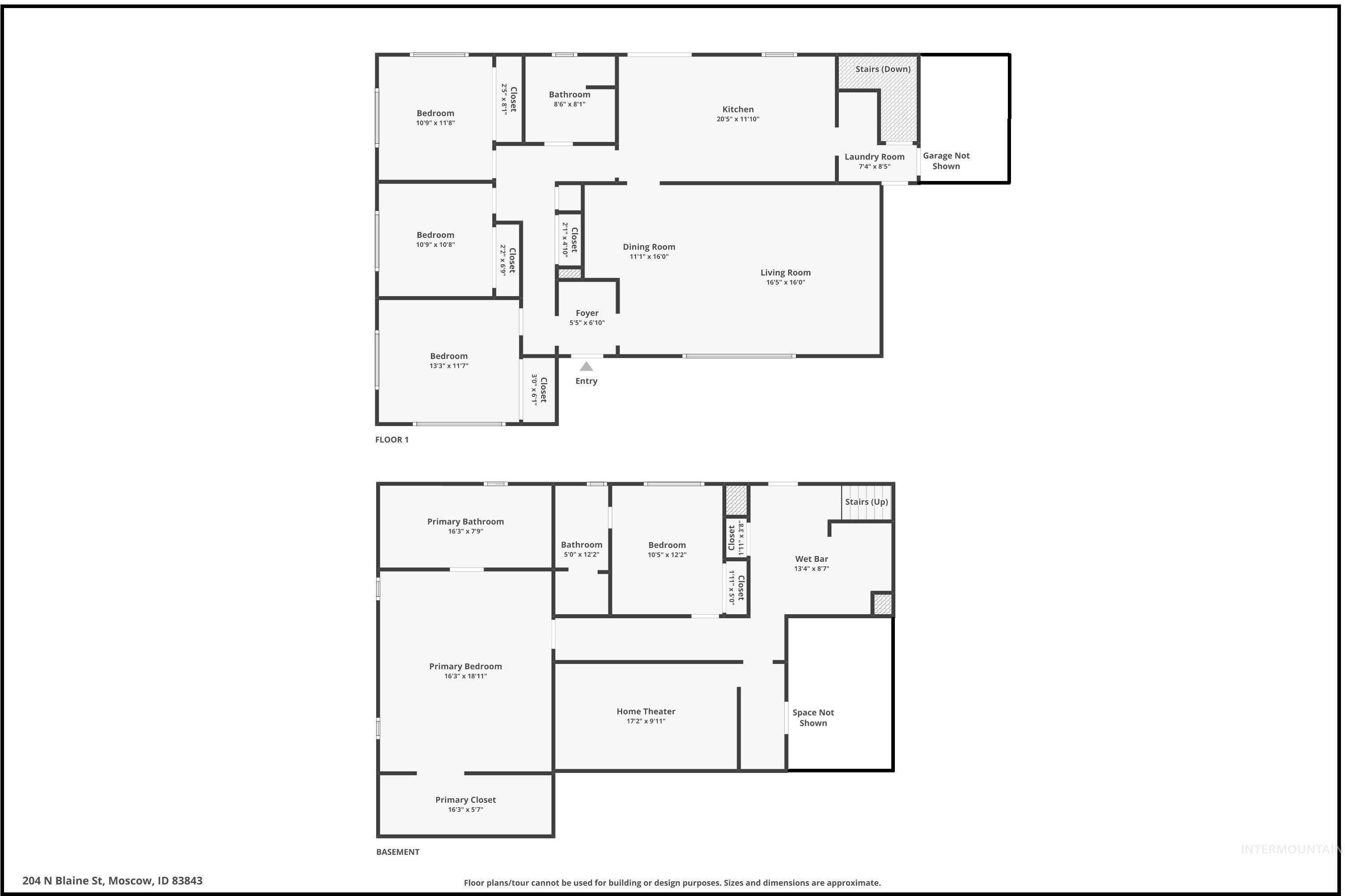 View of room layout