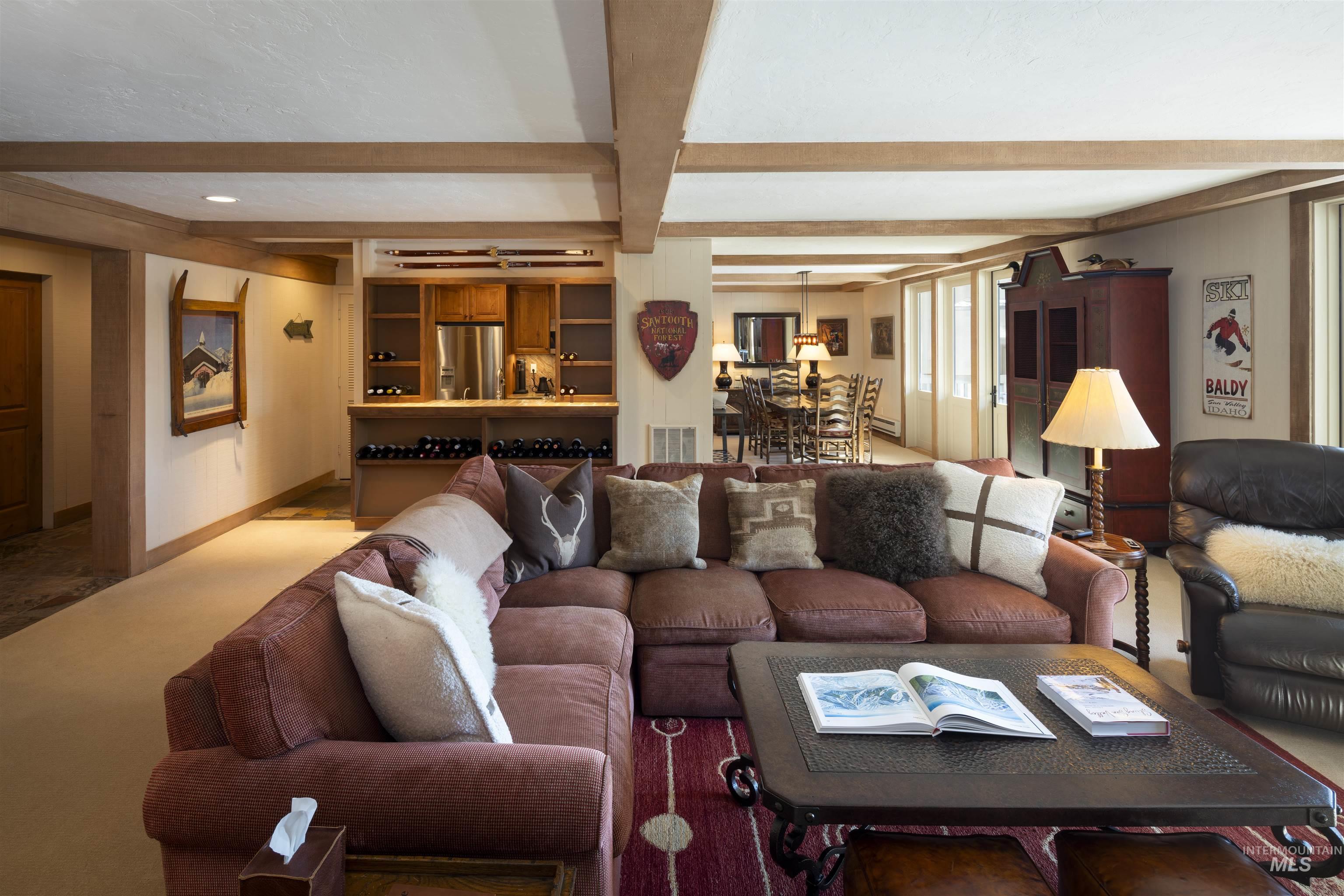 846 Lodge II Apartments Drive, Sun Valley, Idaho 83353, 2 Bedrooms, 3 Bathrooms, Residential For Sale, Price $3,250,000, 98962456